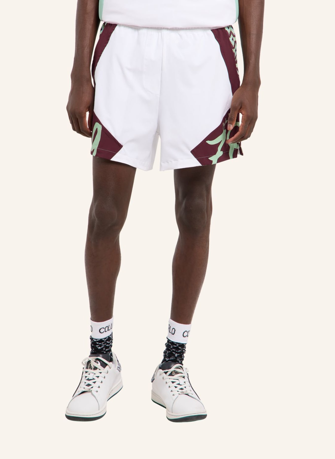 CARLO COLUCCI Tracksuit Short - MATCH POINT FASANO: WEISS