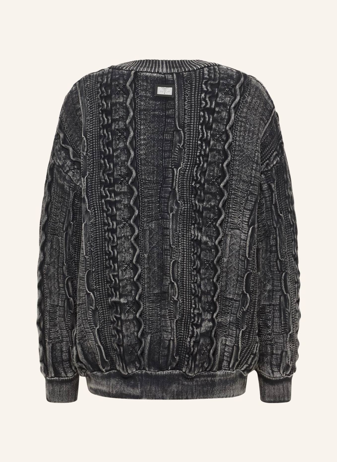 CARLO COLUCCI Strickjacke - Carat 2.0 FANT: SCHWARZ