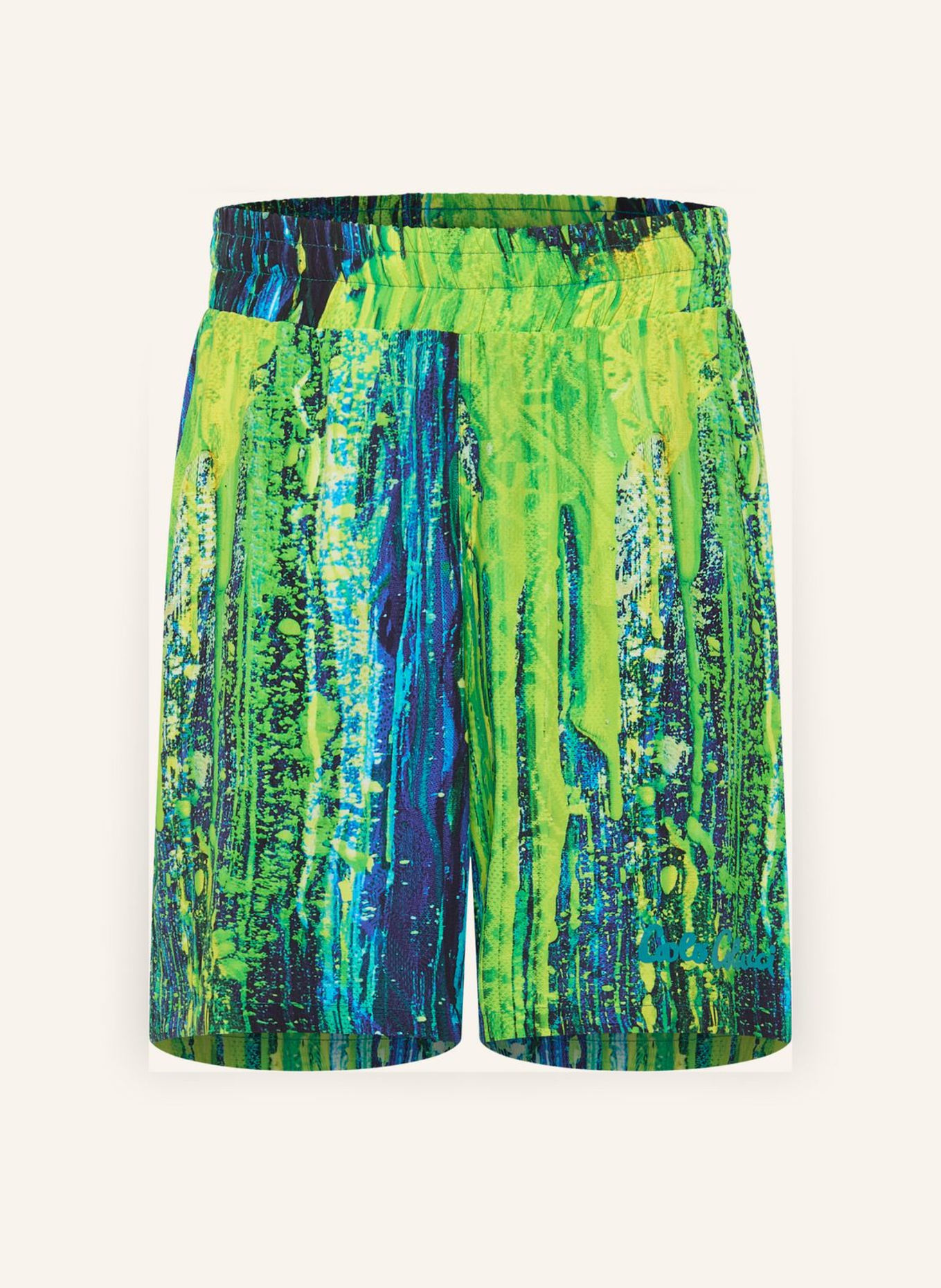CARLO COLUCCI Short - AI DRIP KNIT FAVRETTO: DUNKELBLAU/ GRAU
