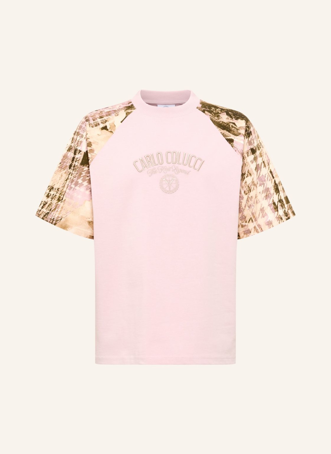 CARLO COLUCCI T-Shirt - The Knit Legend FELICETTI: KHAKI