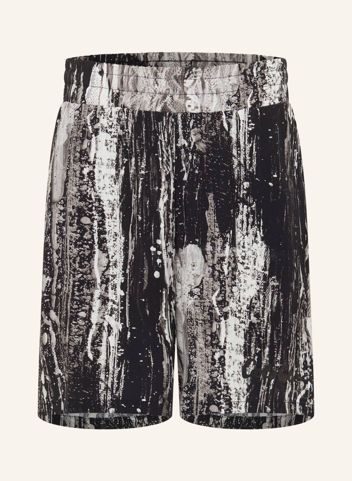 CARLO COLUCCI Short - AI DRIP KNIT FAVRETTO: SCHWARZ