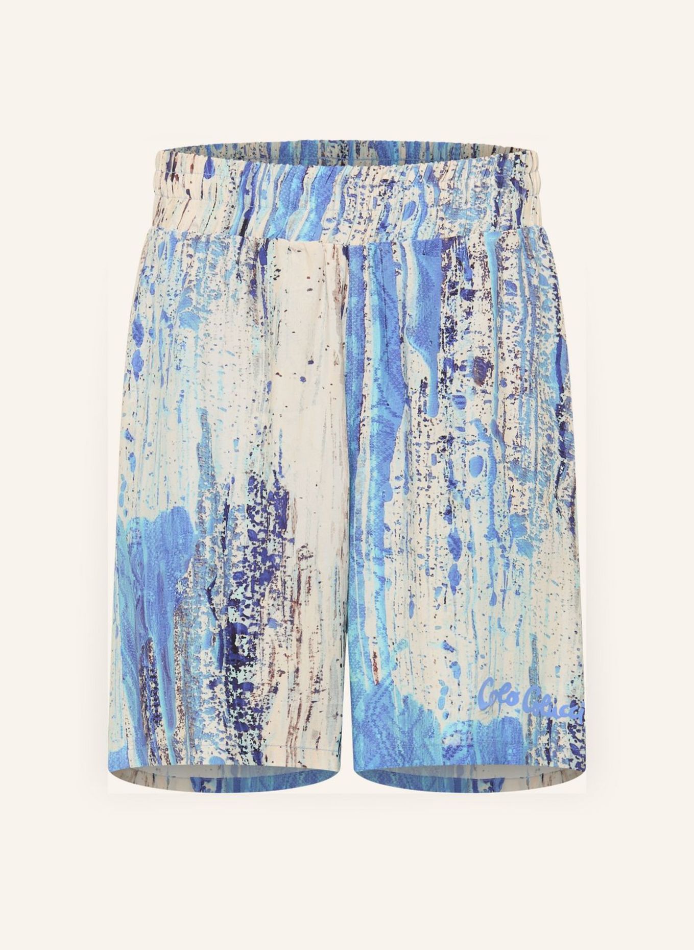CARLO COLUCCI Short - AI DRIP KNIT FAVRETTO: WEISS