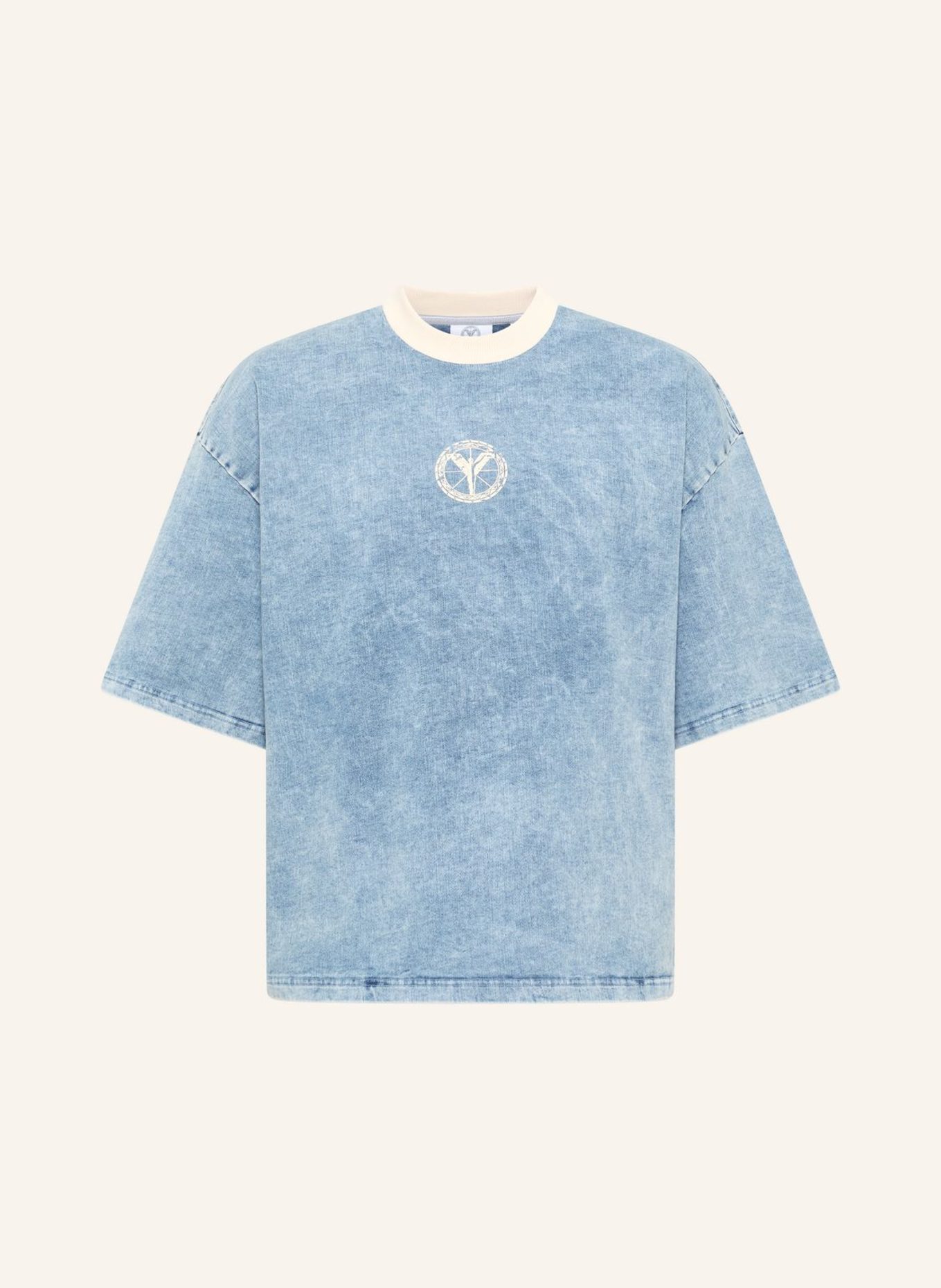 CARLO COLUCCI CARLO COLUCCI T-shirt - Almost Denim FELIS: BLAU
