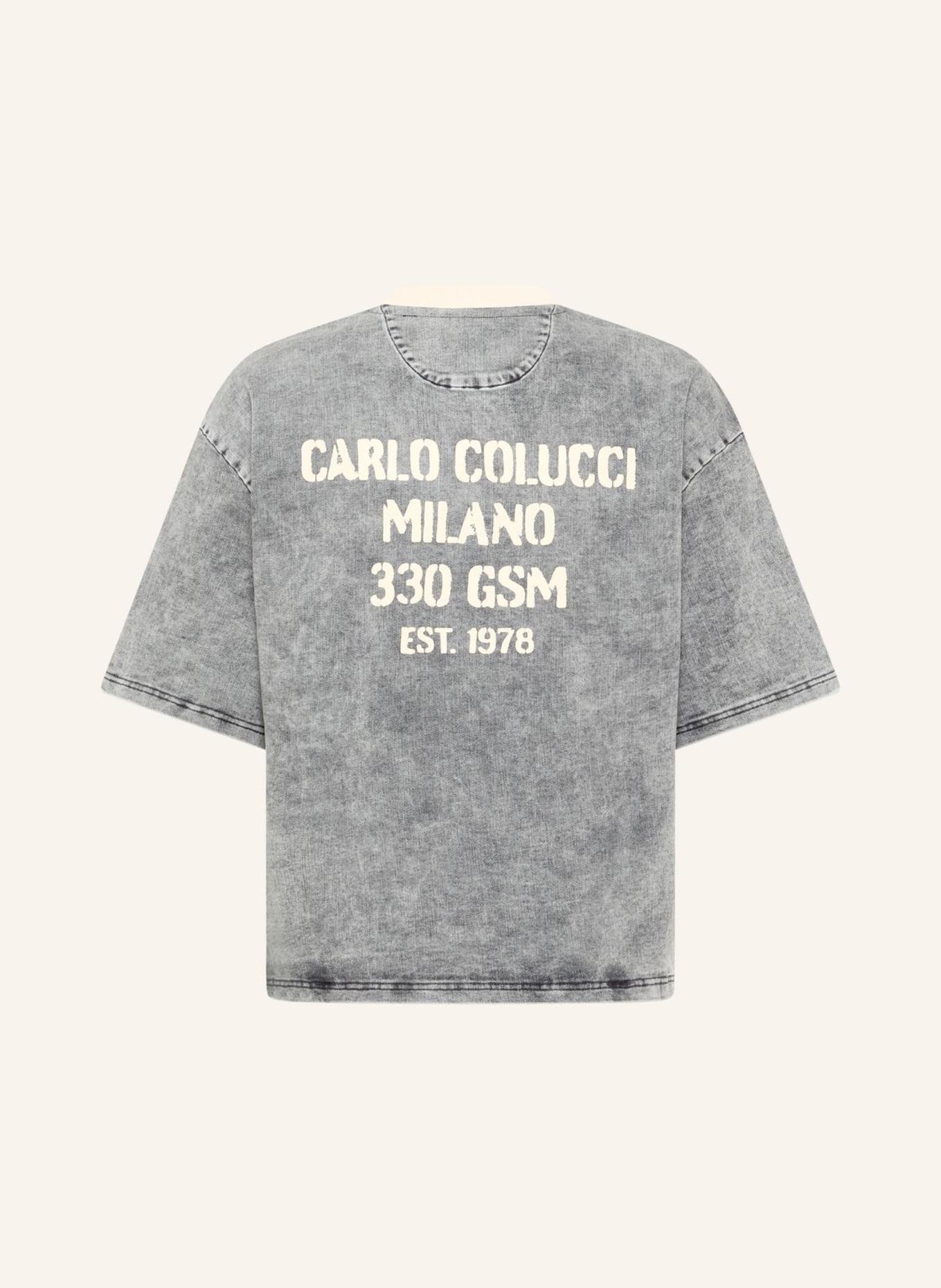 CARLO COLUCCI CARLO COLUCCI T-shirt - Almost Denim FELIS: SCHWARZ