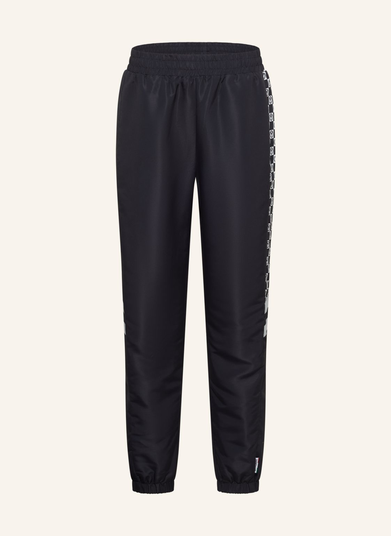 CARLO COLUCCI Tracksuit Hose - Mosaic Legacy FEGGI: SCHWARZ