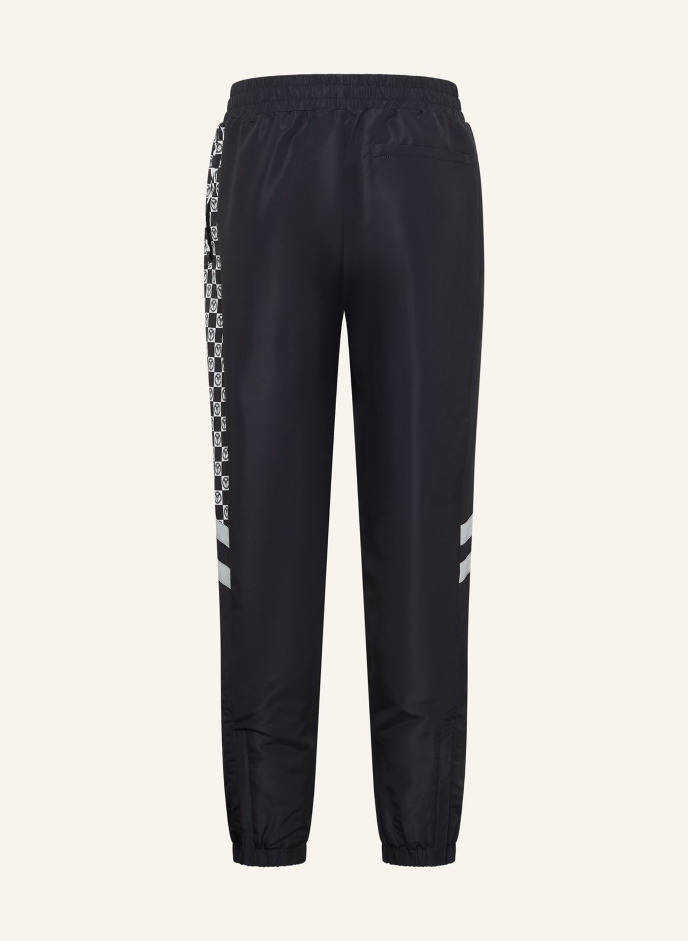 CARLO COLUCCI Tracksuit Hose - Mosaic Legacy FEGGI: SCHWARZ