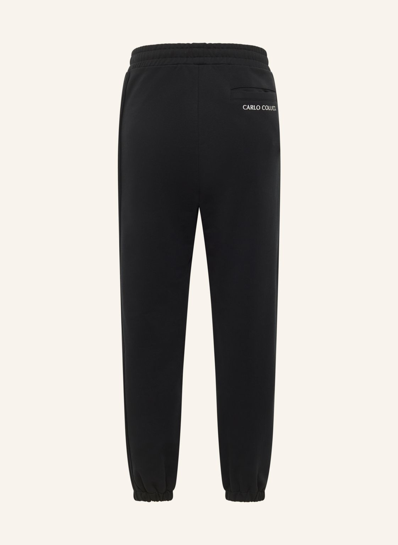 CARLO COLUCCI Sweathose - CLEAN CAPSULE FATTOR: SCHWARZ