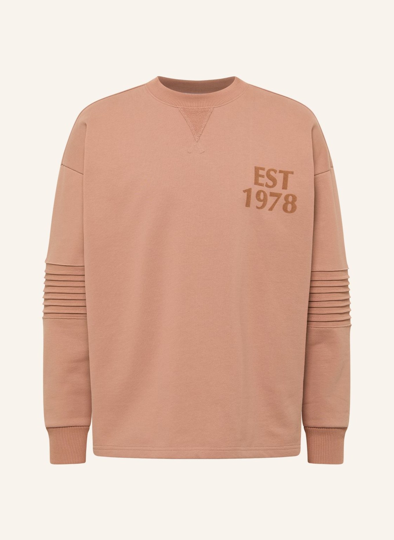 CARLO COLUCCI Sweatshirt - CLEAN CAPSULE FAUSTINI: BRAUN
