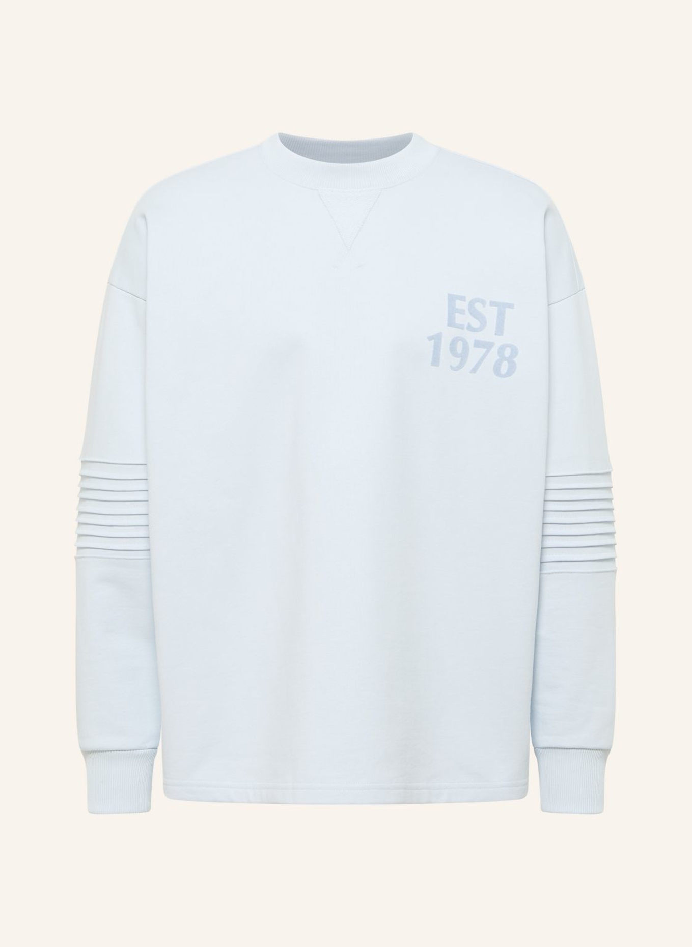 CARLO COLUCCI Sweatshirt - CLEAN CAPSULE FAUSTINI: HELLBLAU