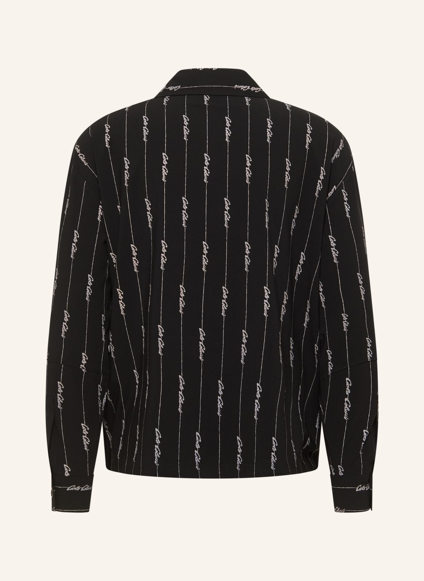 CARLO COLUCCI Tracksuit Jacke - CASUAL SUIT FAVARATO: SCHWARZ
