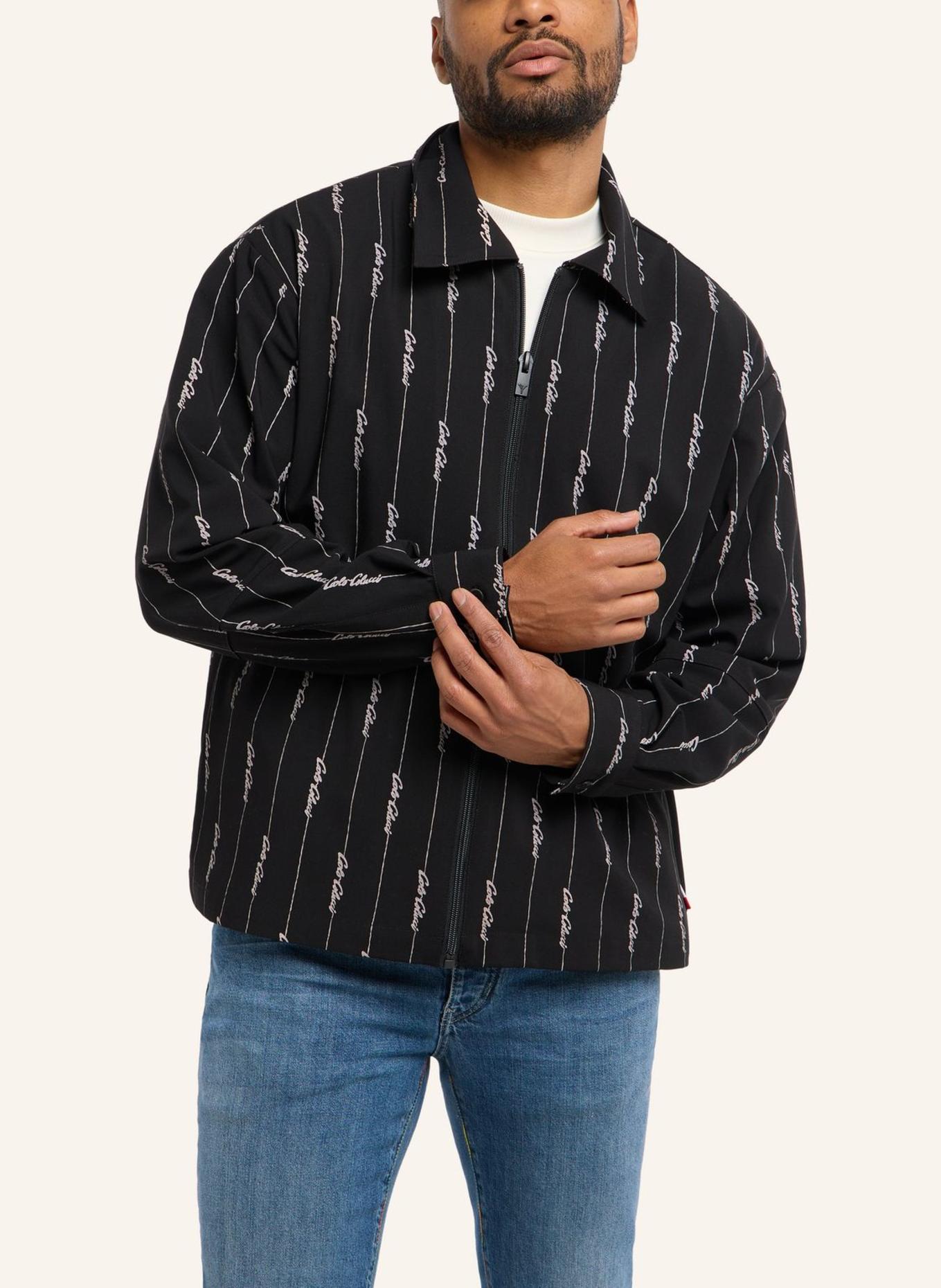 CARLO COLUCCI Tracksuit Jacke - CASUAL SUIT FAVARATO: SCHWARZ