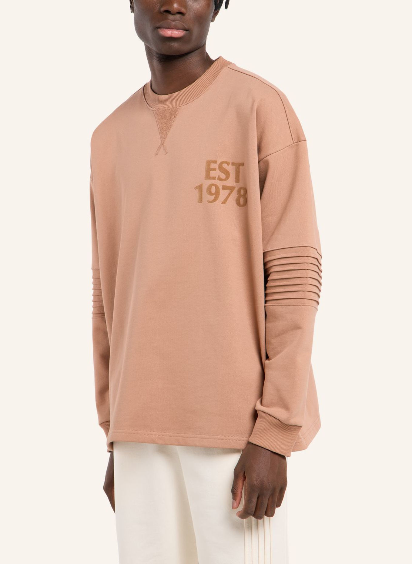CARLO COLUCCI Sweatshirt - CLEAN CAPSULE FAUSTINI: BRAUN