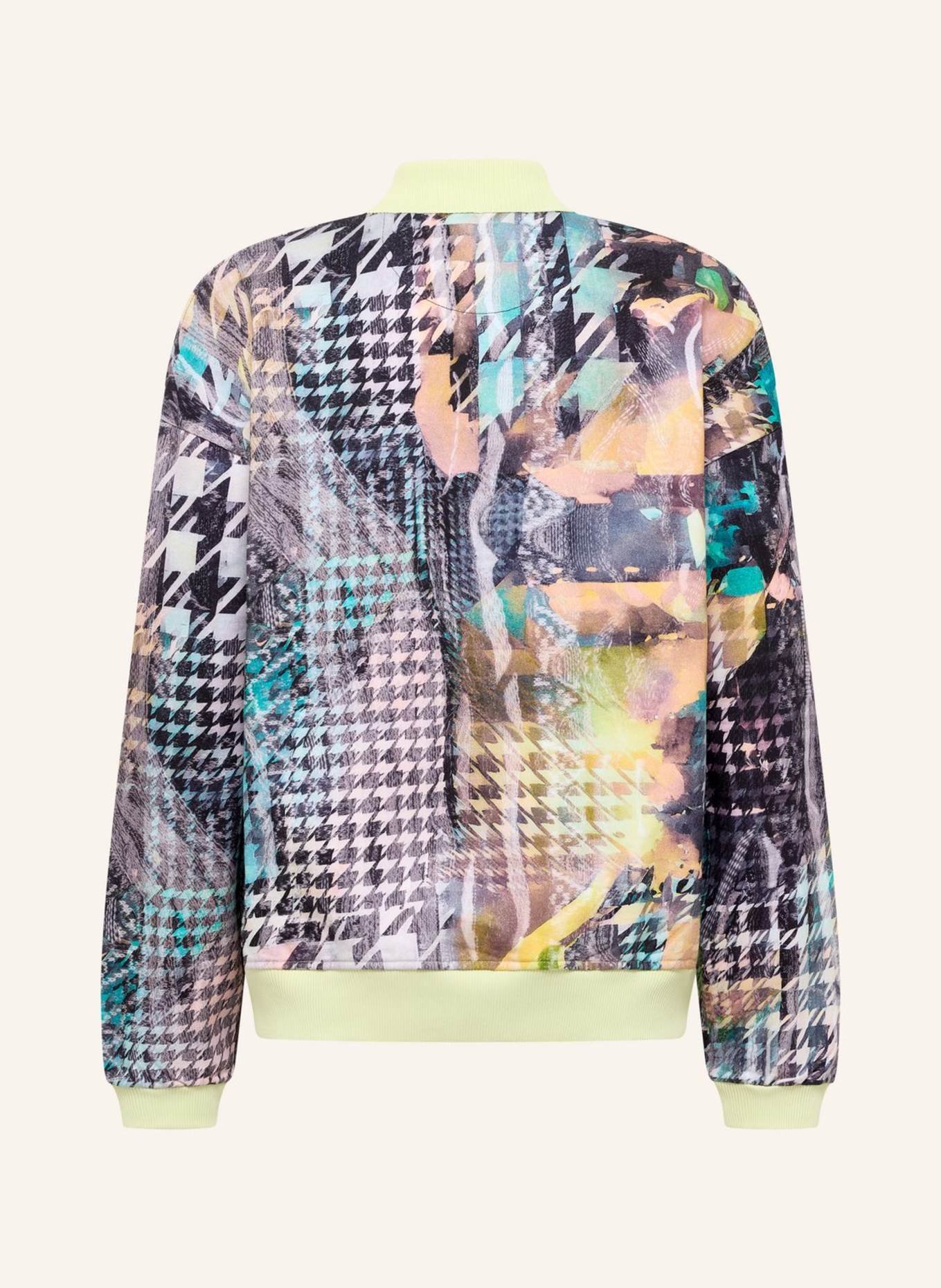 CARLO COLUCCI Polo-Sweatshirt - The Knit Legend FELDER: GRÜN