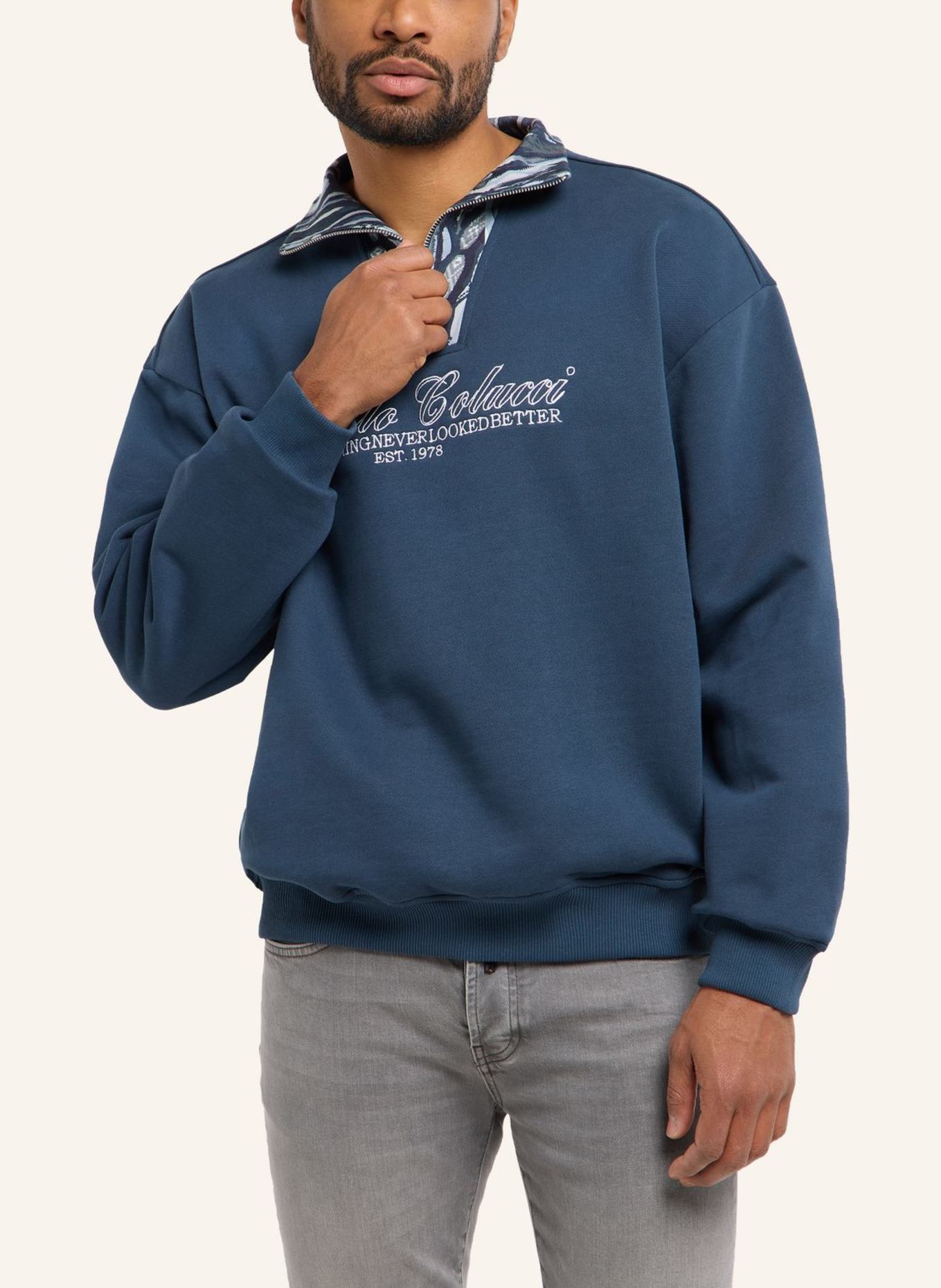 CARLO COLUCCI Troyer - MATCH POINT FAVARO: DUNKELBLAU