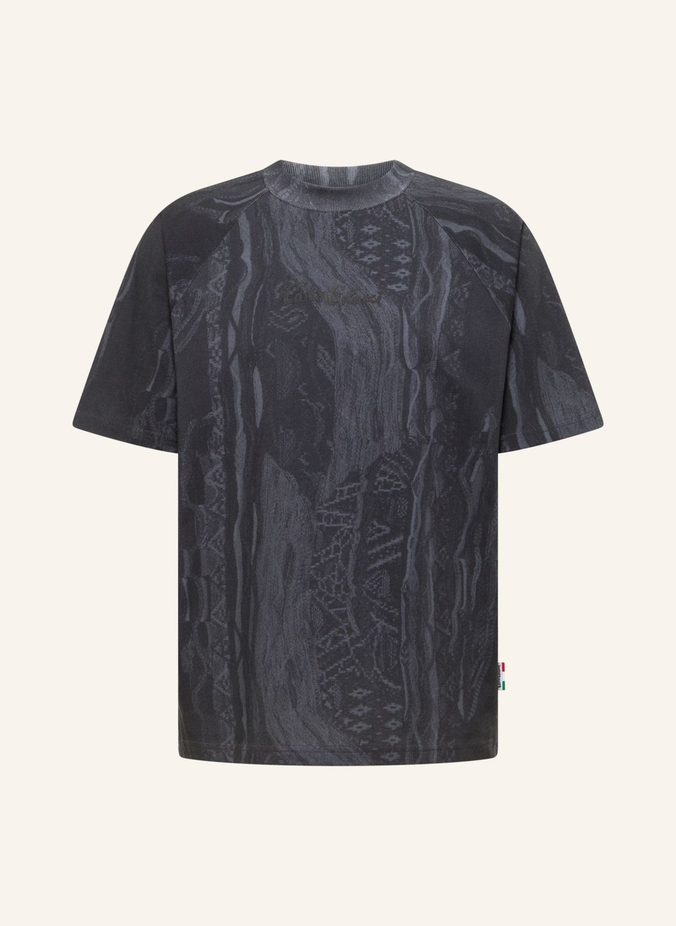 CARLO COLUCCI T-Shirt - Carlo´s Cuba Libre FEBBRAIO: SCHWARZ