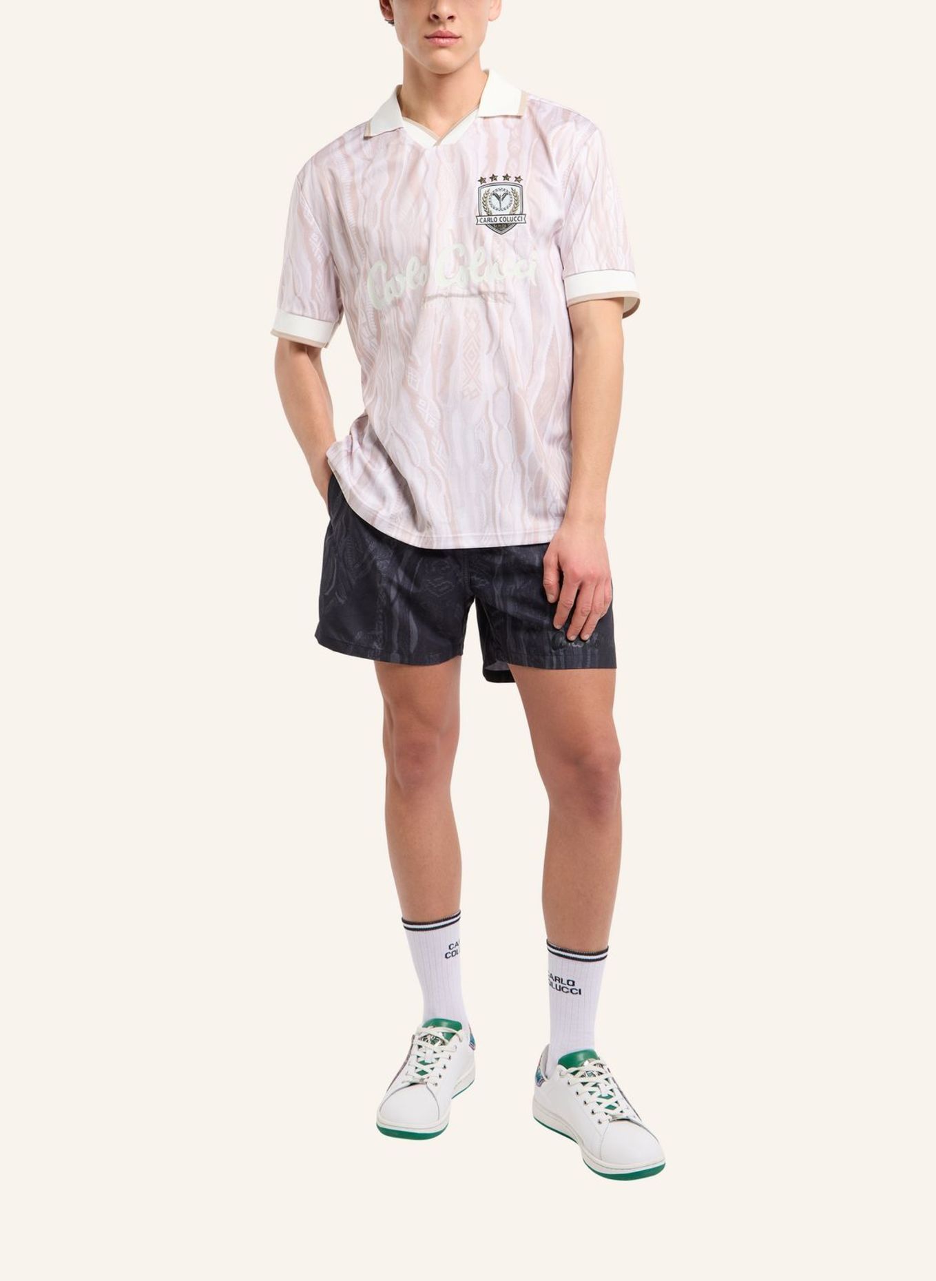 CARLO COLUCCI Squadra Carlo Trikot FEICHTER: WEISS