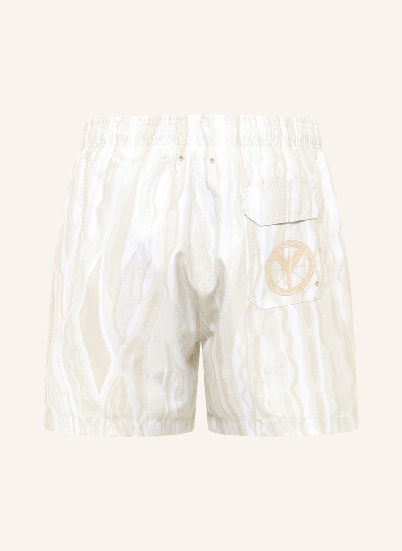 CARLO COLUCCI CARLO COLUCCI Swimshort - Signature Knit Print FEDERICI: WEISS