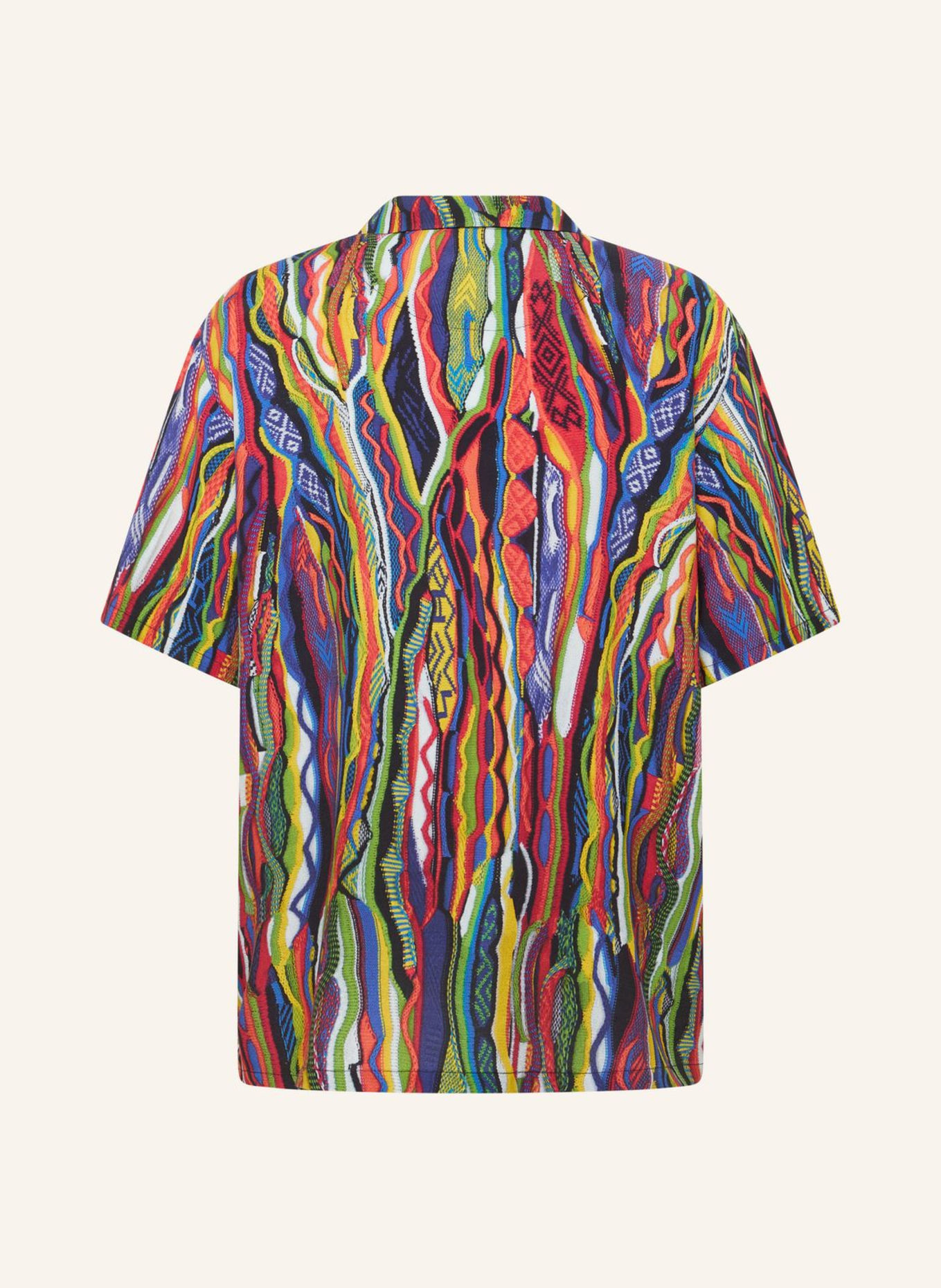 CARLO COLUCCI CARLO COLUCCI Hemd - Signature Knit Print FEDERA: BLAU/ GRÜN/ ROT/ GELB