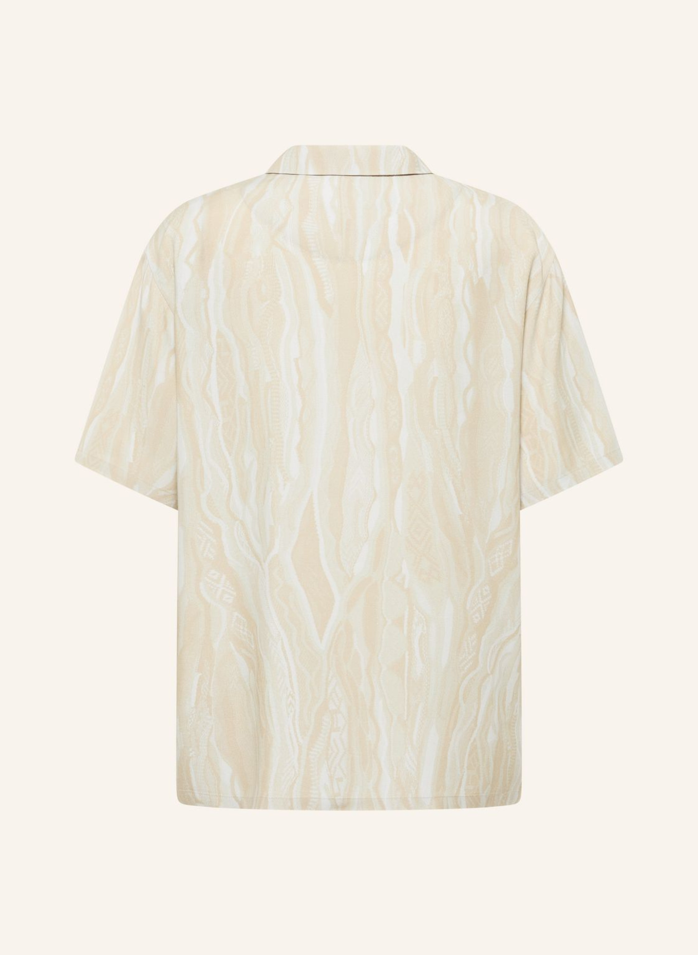 CARLO COLUCCI CARLO COLUCCI Hemd - Signature Knit Print FEDERA: WEISS