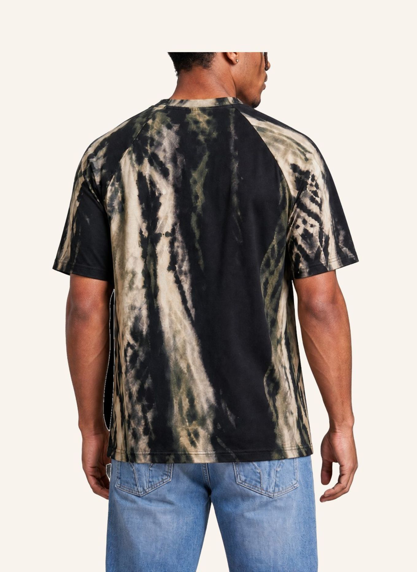 CARLO COLUCCI Signature T-Shirt – Liquid Stitches FICAI: SCHWARZ