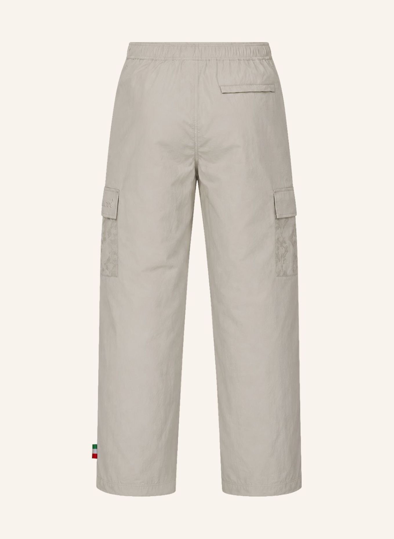 CARLO COLUCCI Flockprint Cargohose - Soft Impact FIPINGER: BEIGE
