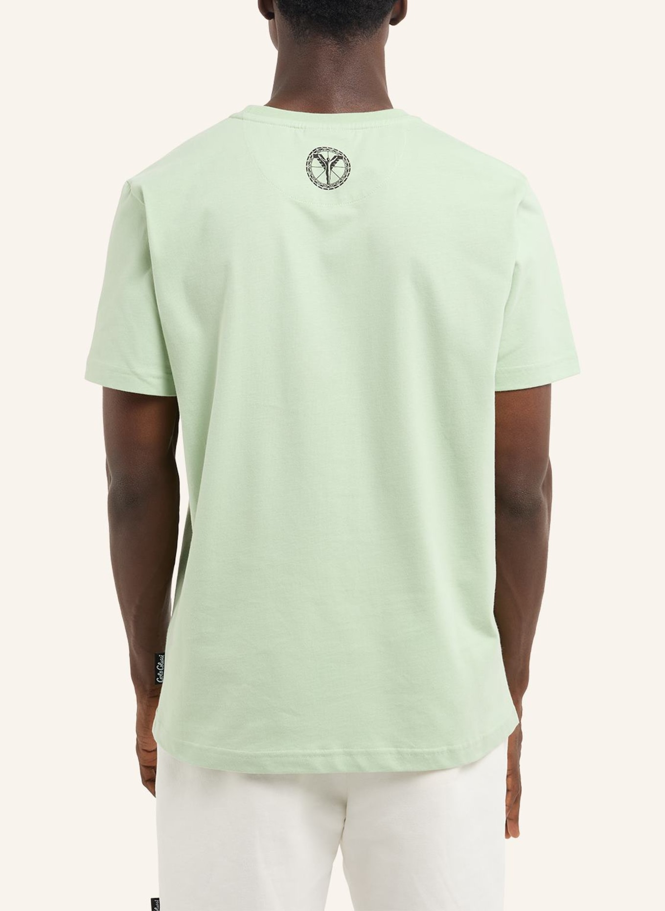 CARLO COLUCCI T-Shirt Basic Line DE SALVADOR, Farbe: MINT (Bild 2)