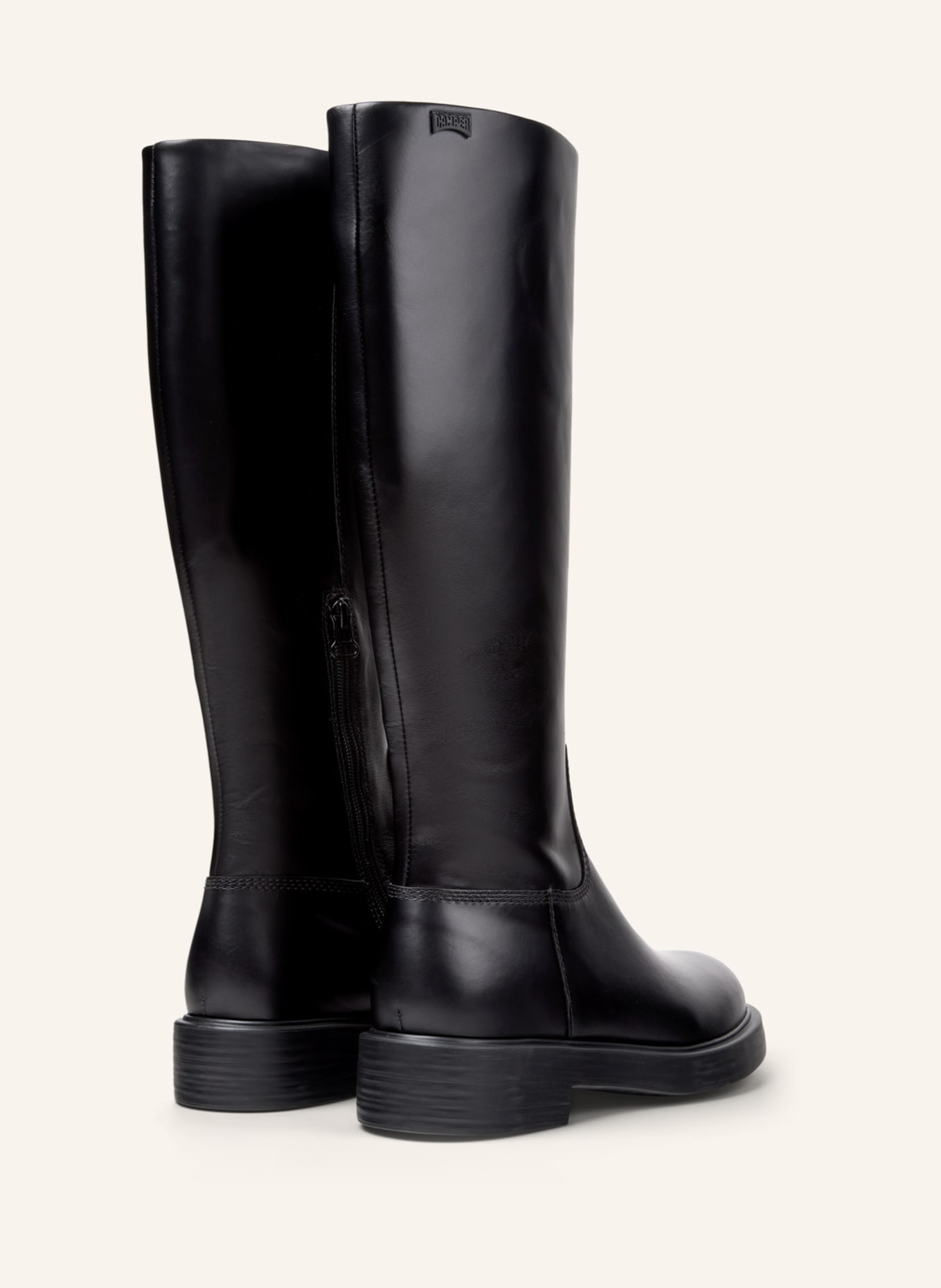 CAMPER Hoher Stiefel DEAN: SCHWARZ