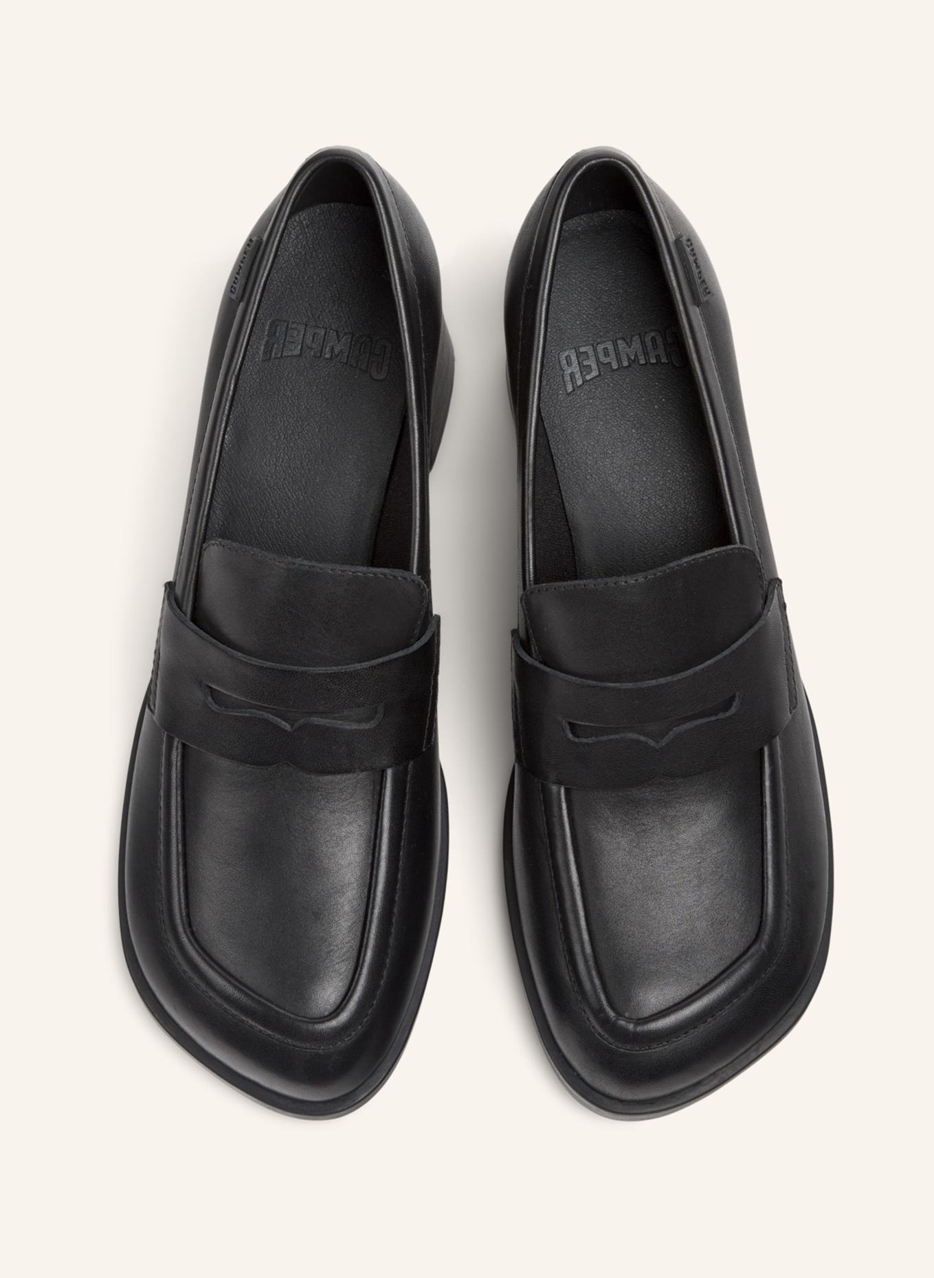 CAMPER Mokassins KORA: SCHWARZ