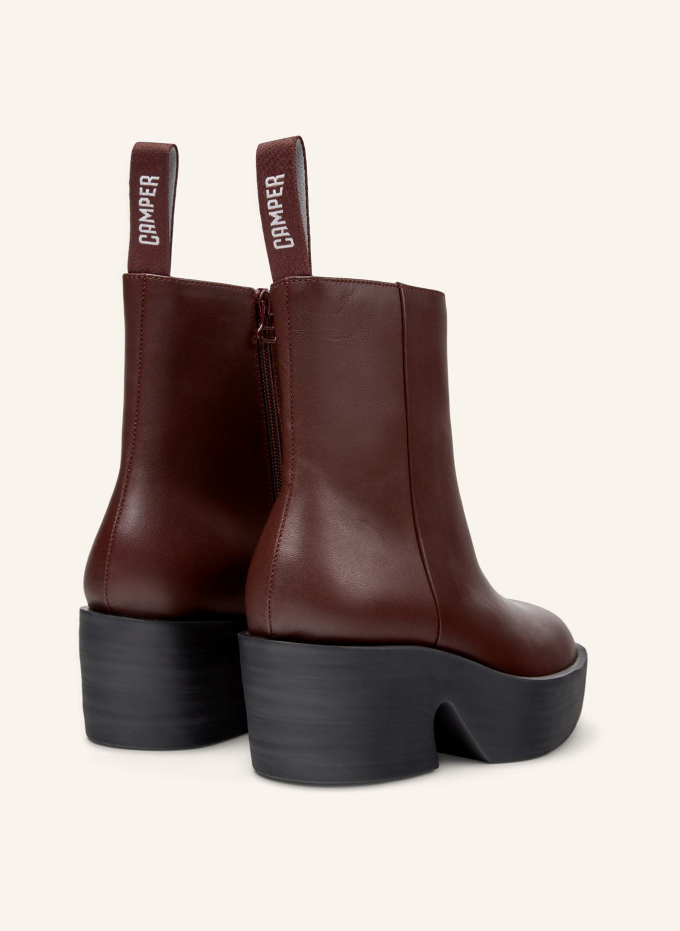 CAMPER Stiefeletten BILLIE: DUNKELROT