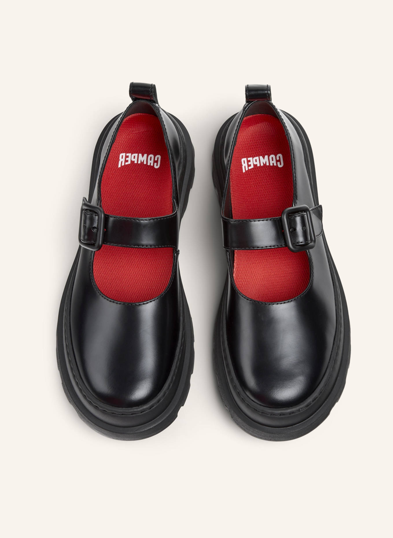 CAMPER Mokassins BRUTUS+: SCHWARZ