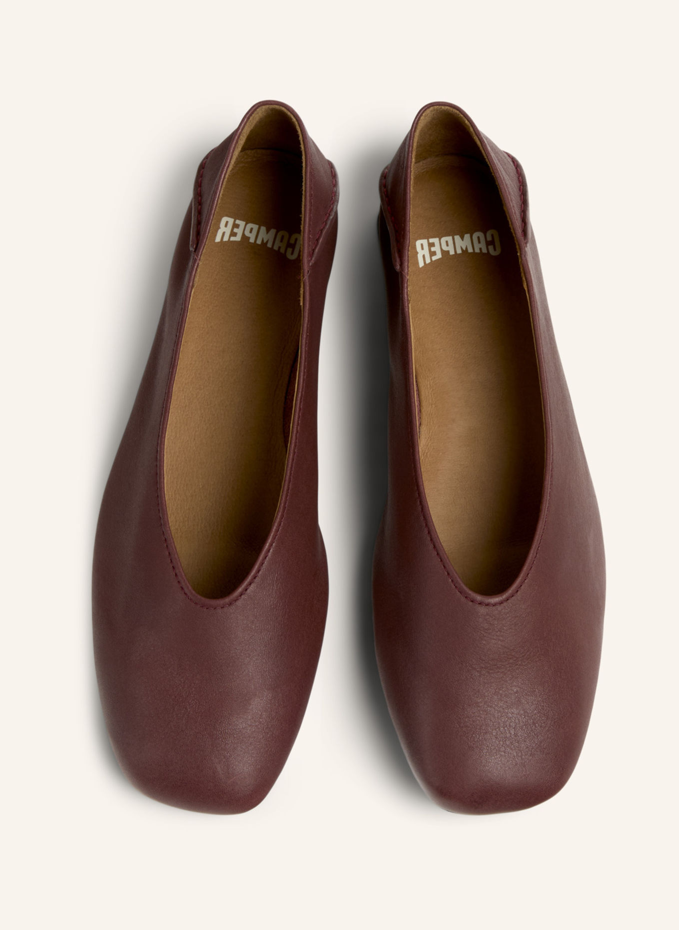 CAMPER Ballerinas CASI MYRA: DUNKELROT