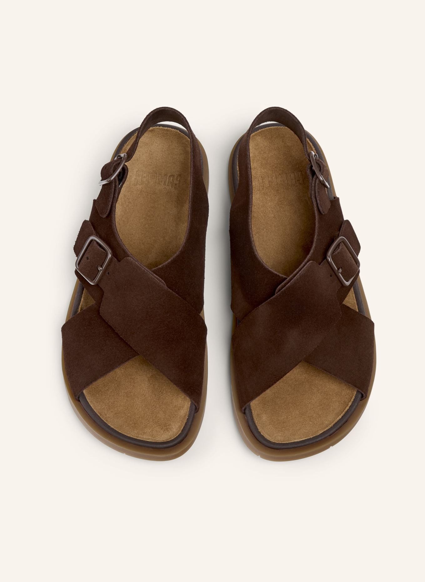 CAMPER Sandalen LLUC SANDAL: BRAUN