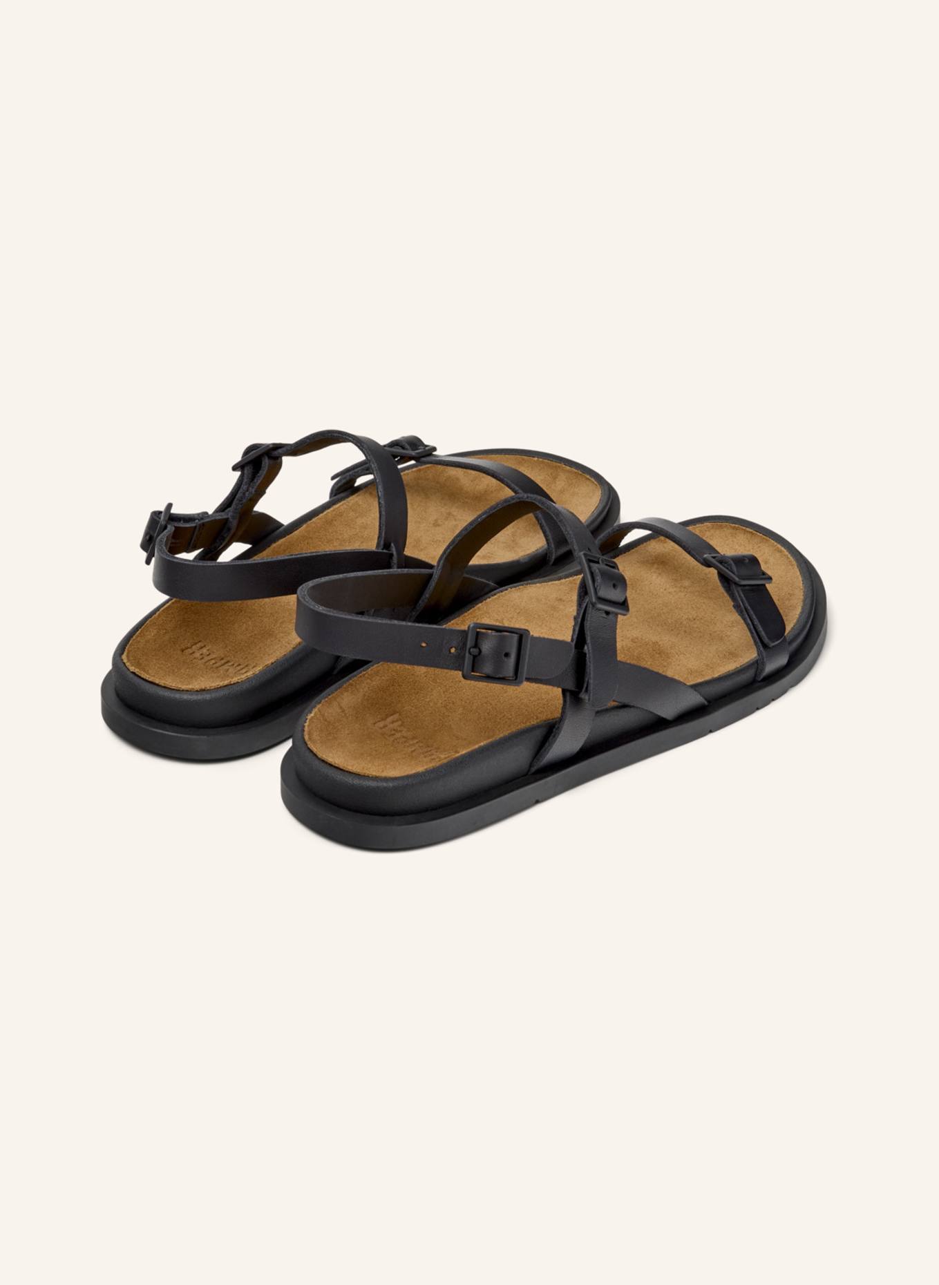 CAMPER Sandalen LLUC SANDAL: SCHWARZ