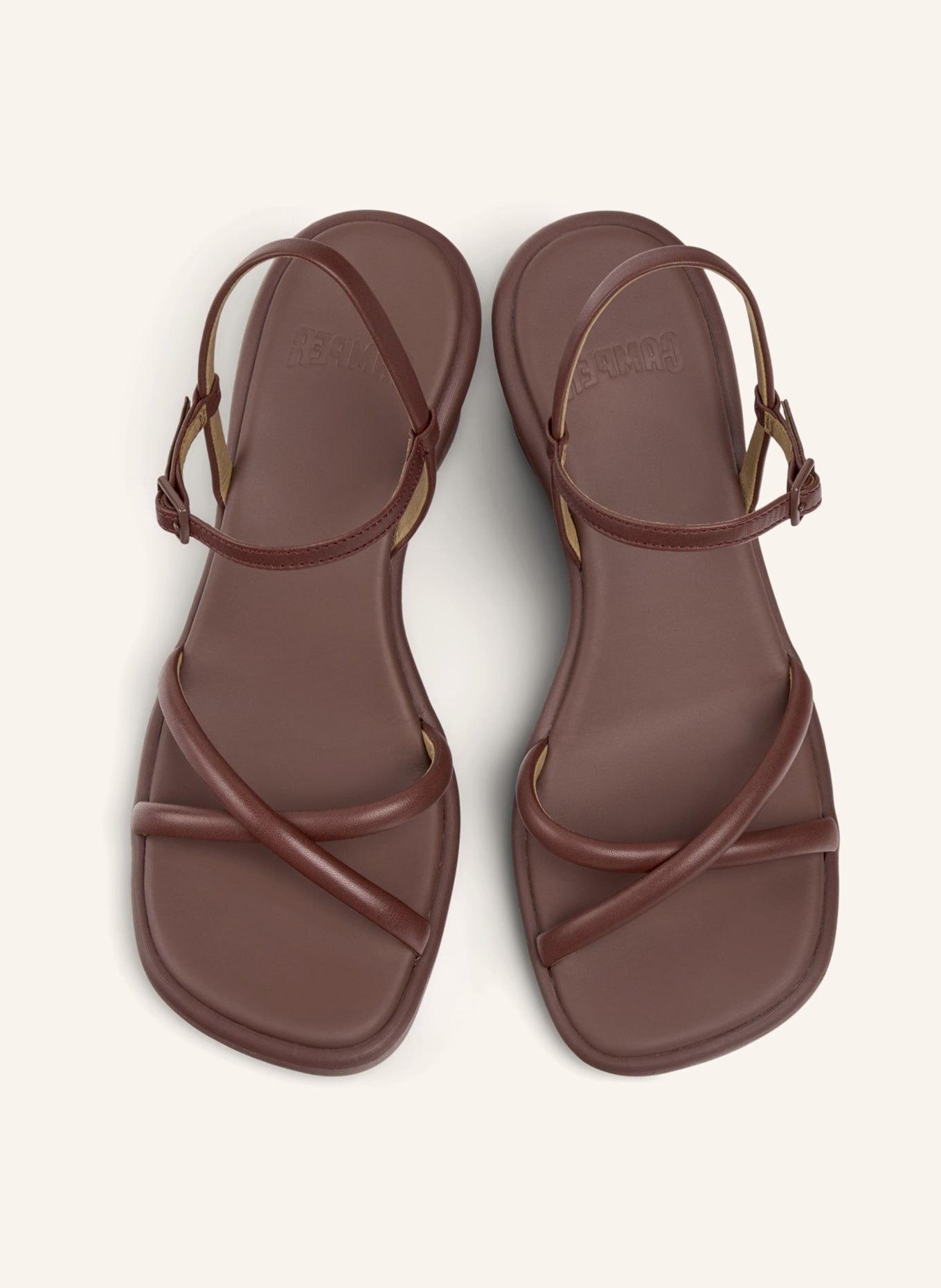 CAMPER Sandalen LOUISE SANDAL: DUNKELROT