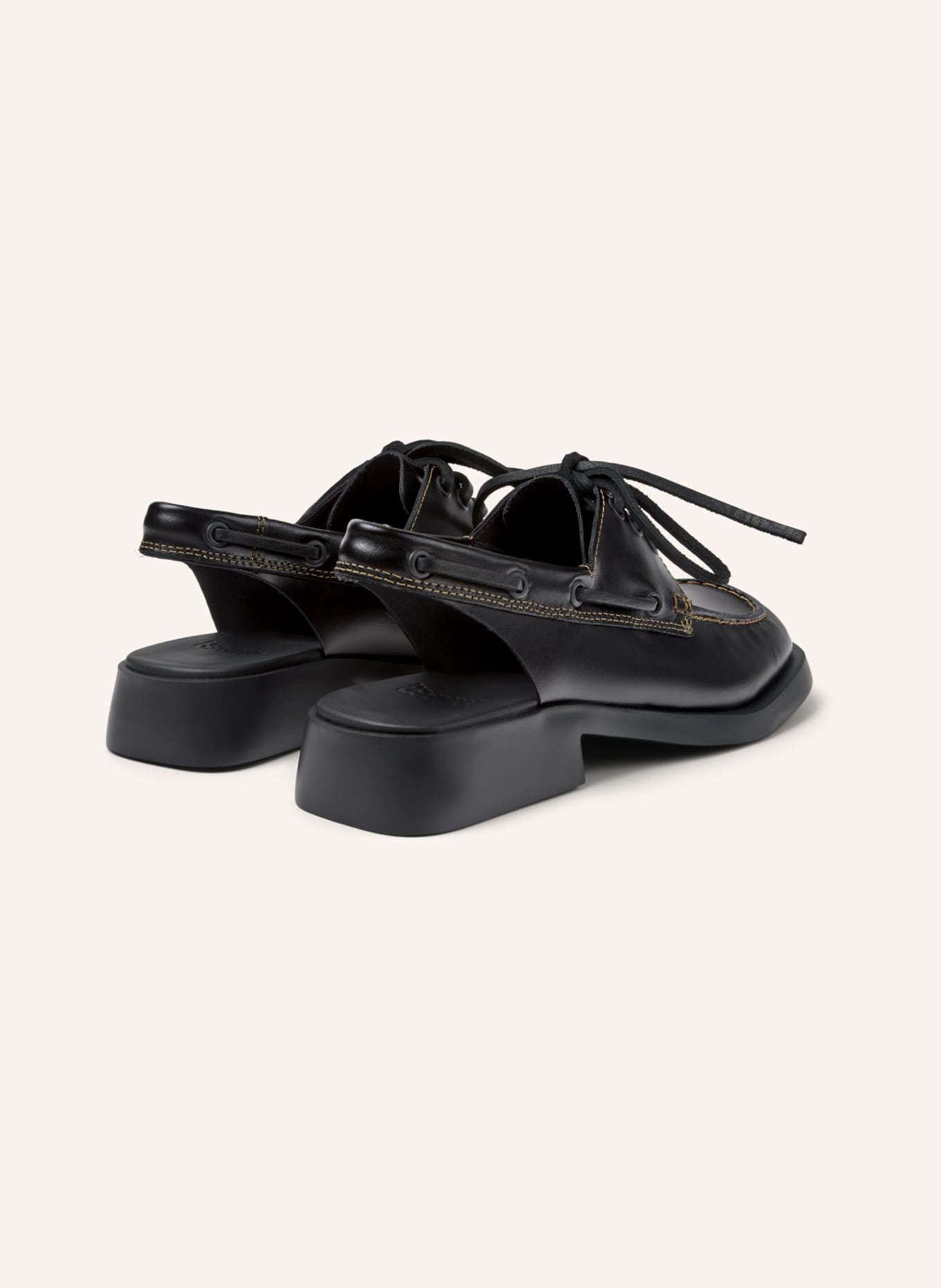 CAMPER Mules DANA: SCHWARZ