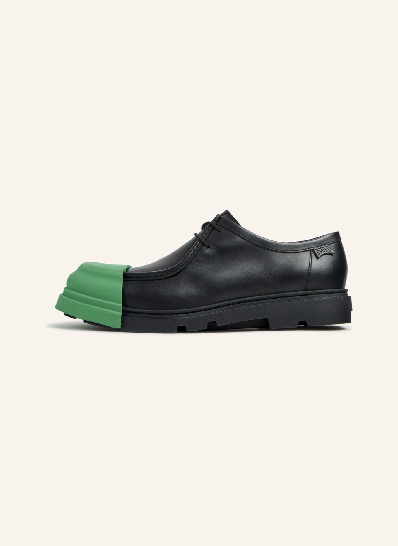 CAMPER Schnürschuhe JUNCTION: SCHWARZ