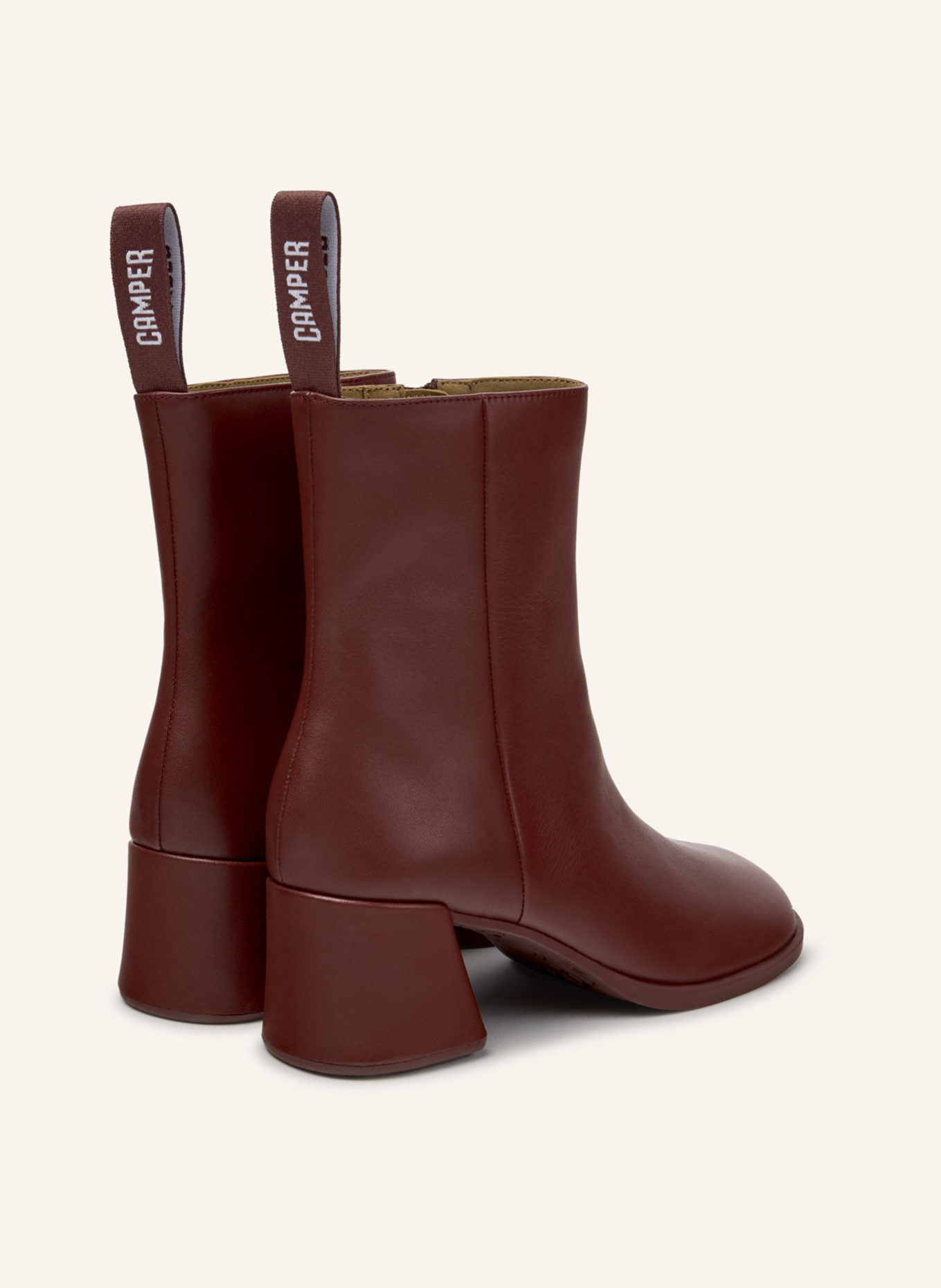 CAMPER Stiefeletten KORA: DUNKELROT