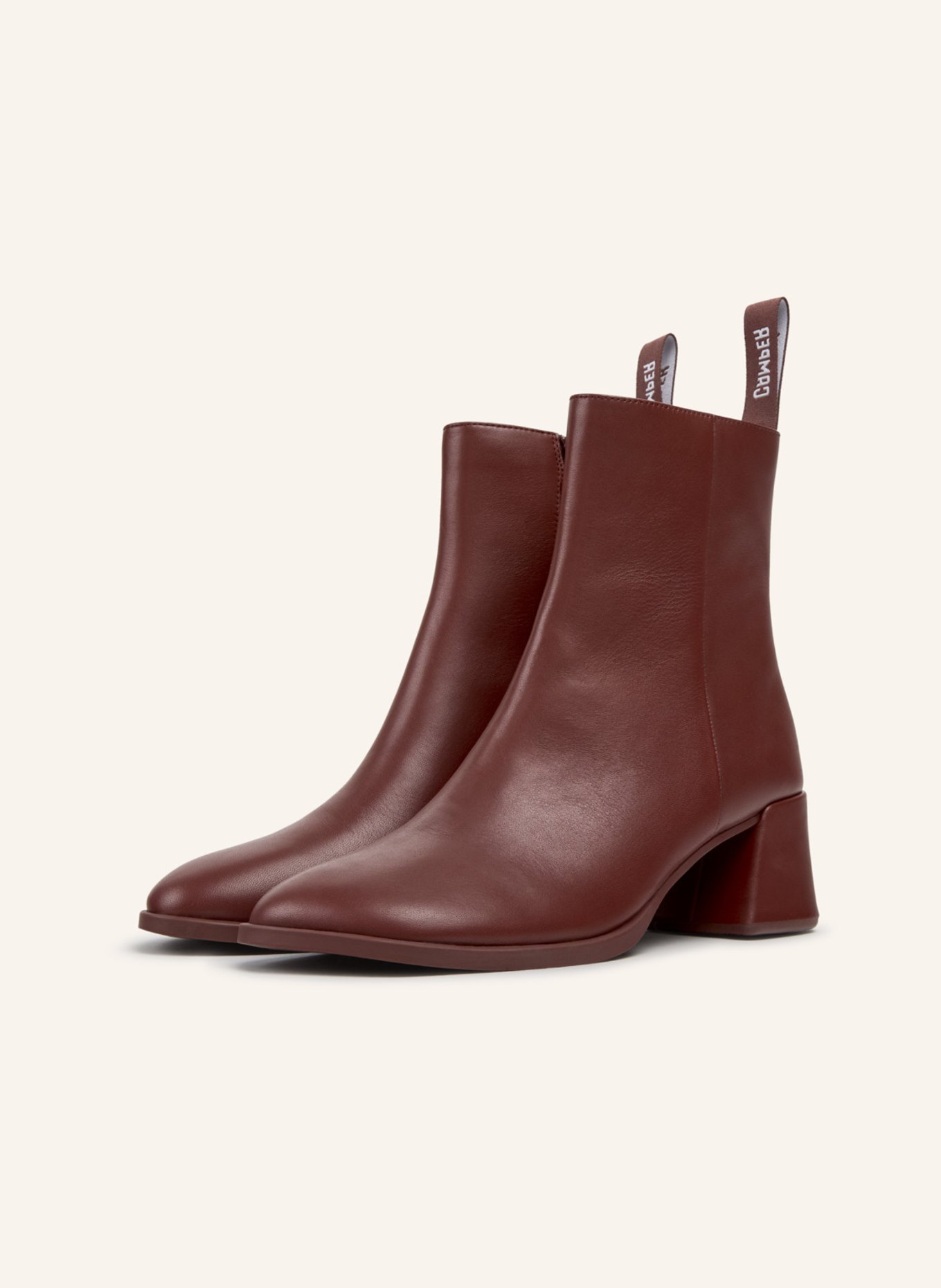 CAMPER Stiefeletten KORA: DUNKELROT