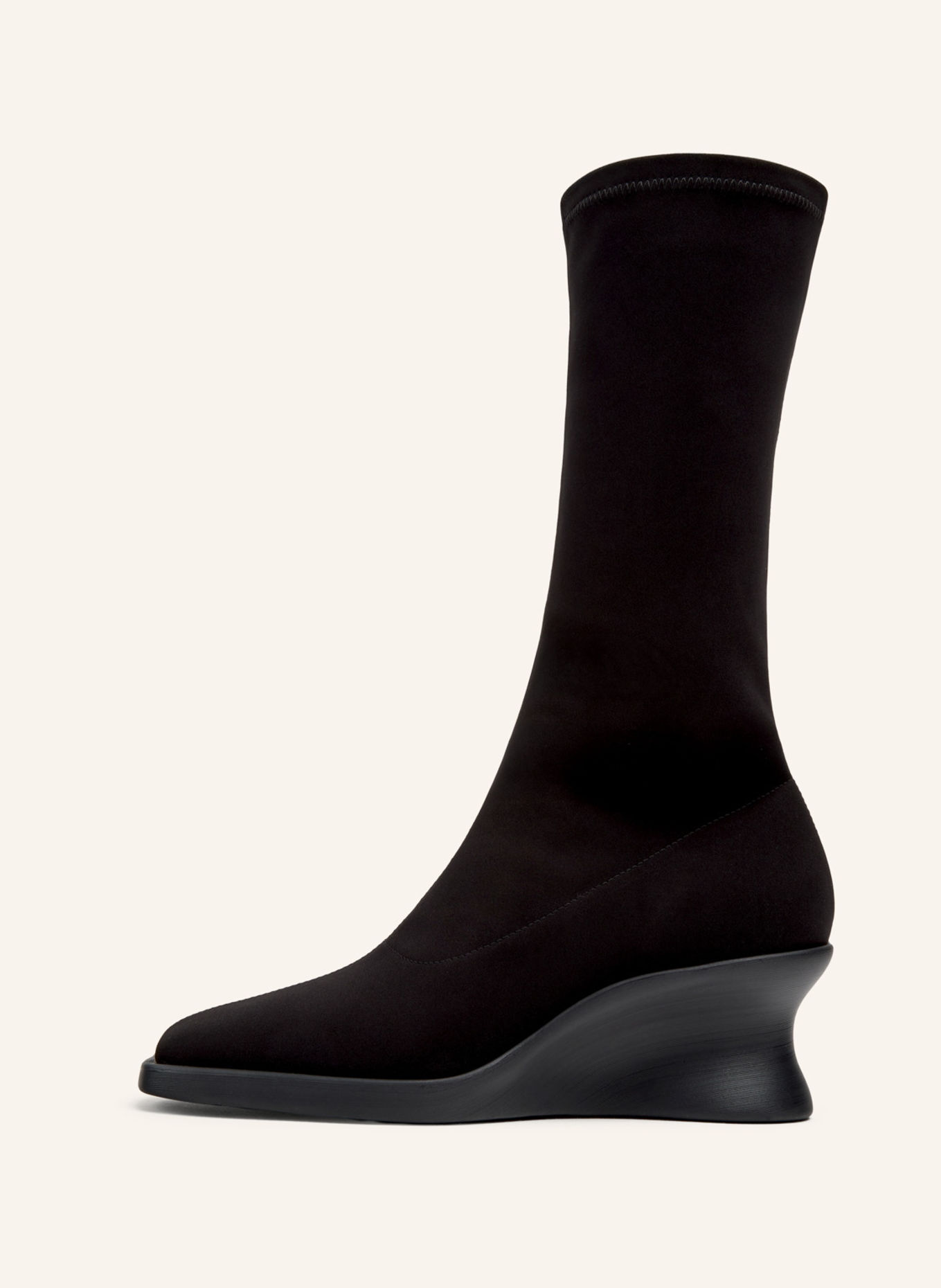 CAMPER Hoher Stiefel LOUISE: SCHWARZ