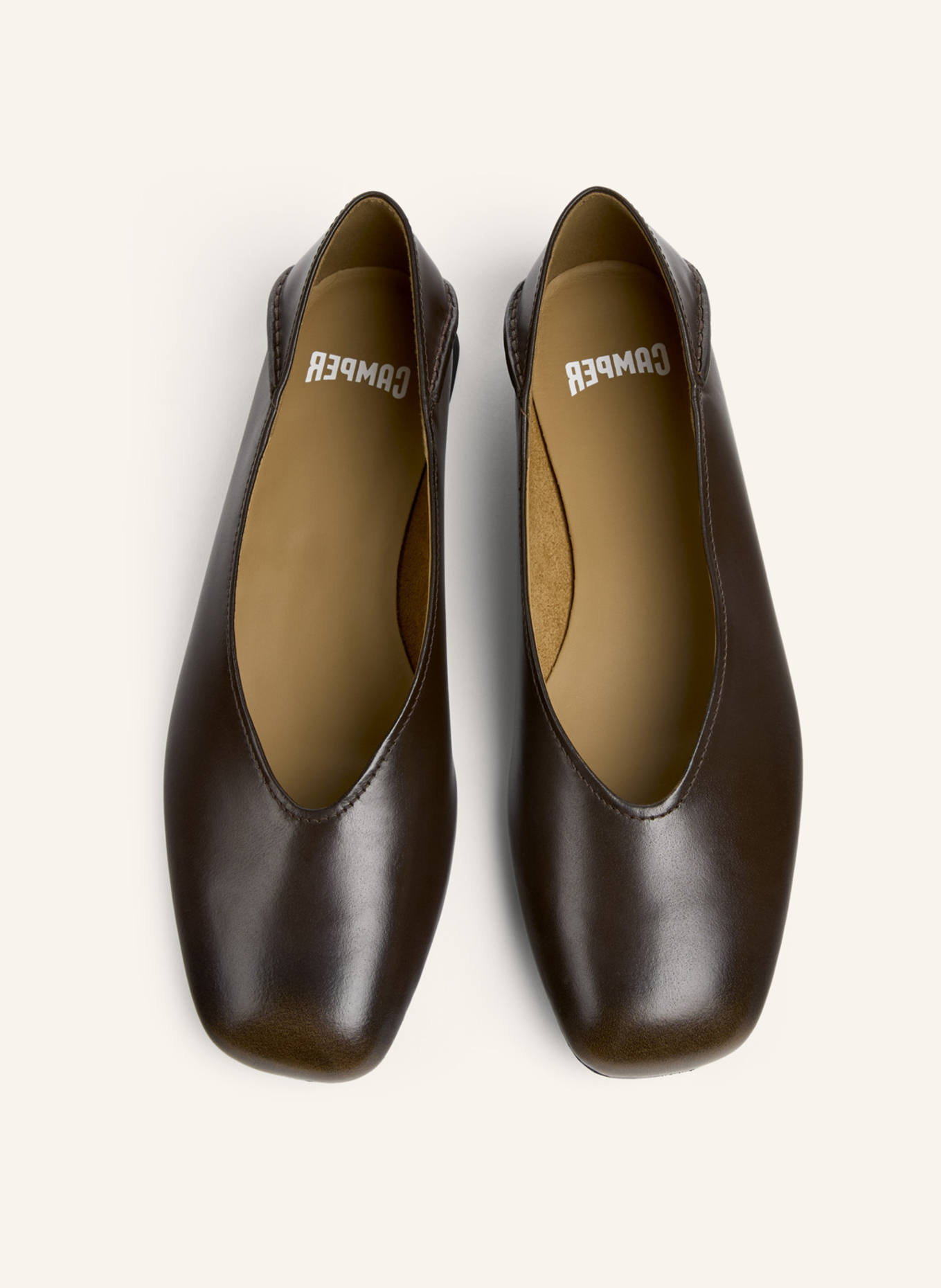 CAMPER Ballerinas CASI MYRA: BRAUN