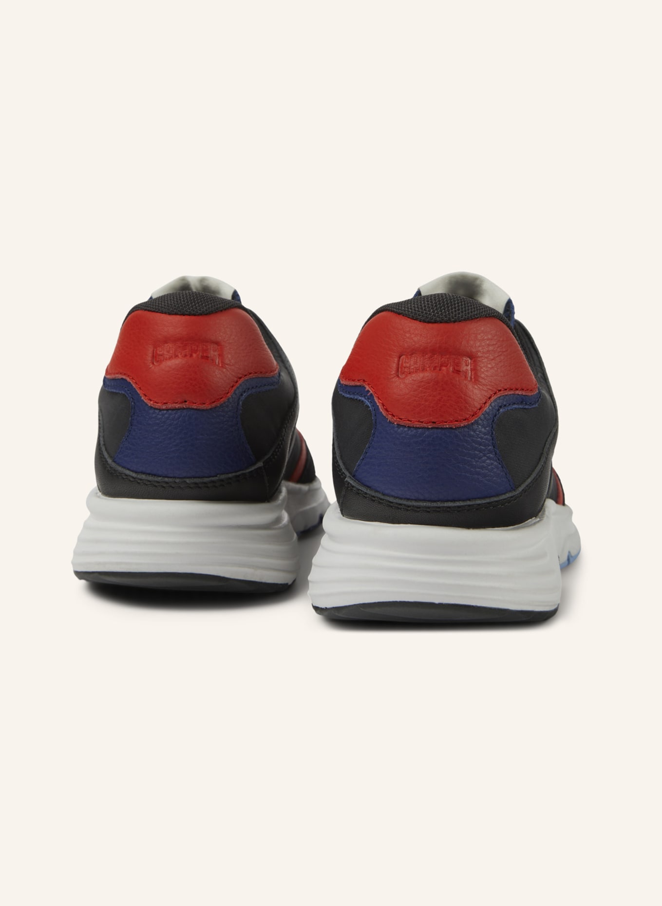 CAMPER Sneaker DRIFT TWINS, Farbe: SCHWARZ/ ROT (Bild 3)