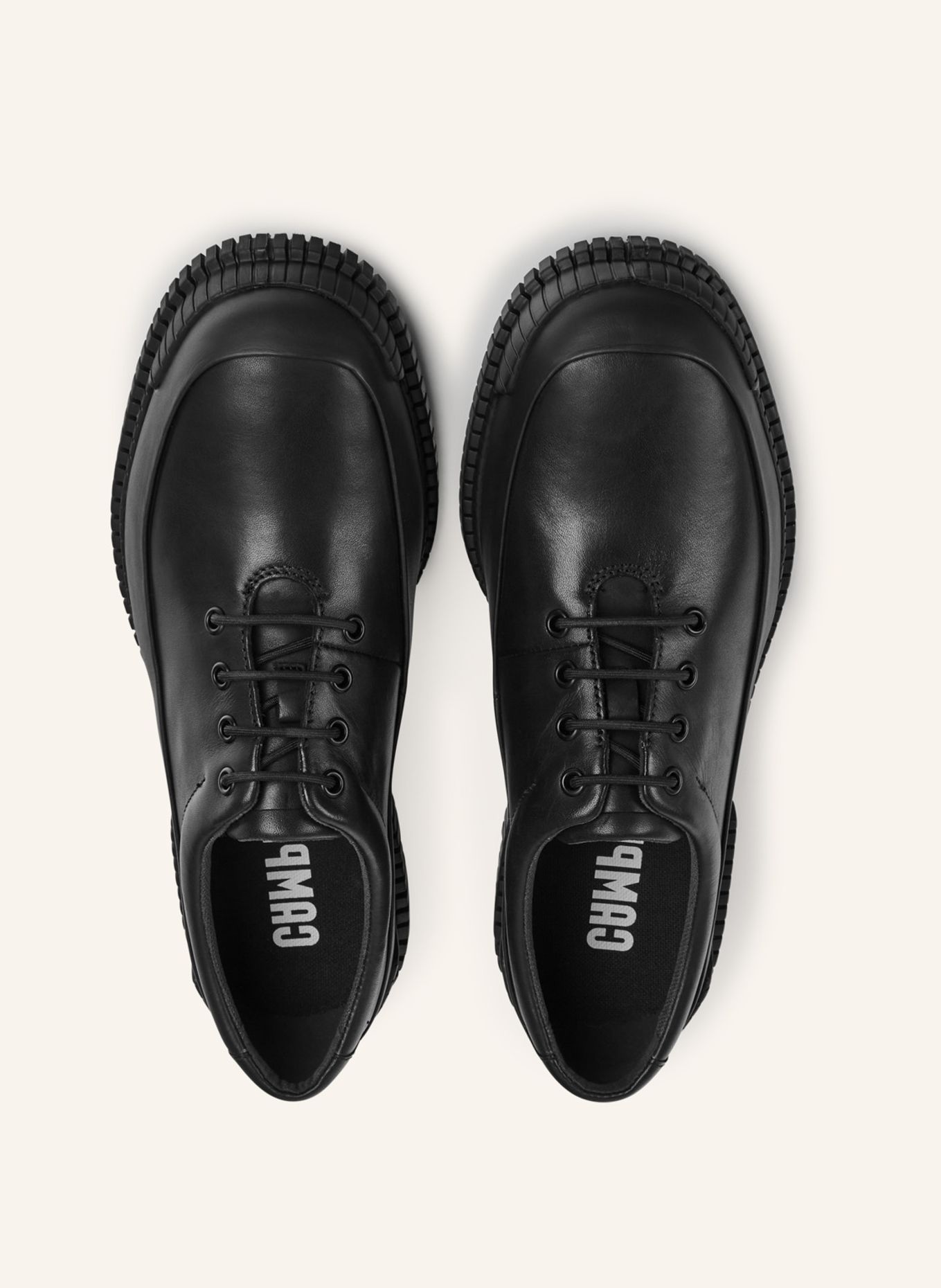 CAMPER Schnürschuhe PIX: SCHWARZ
