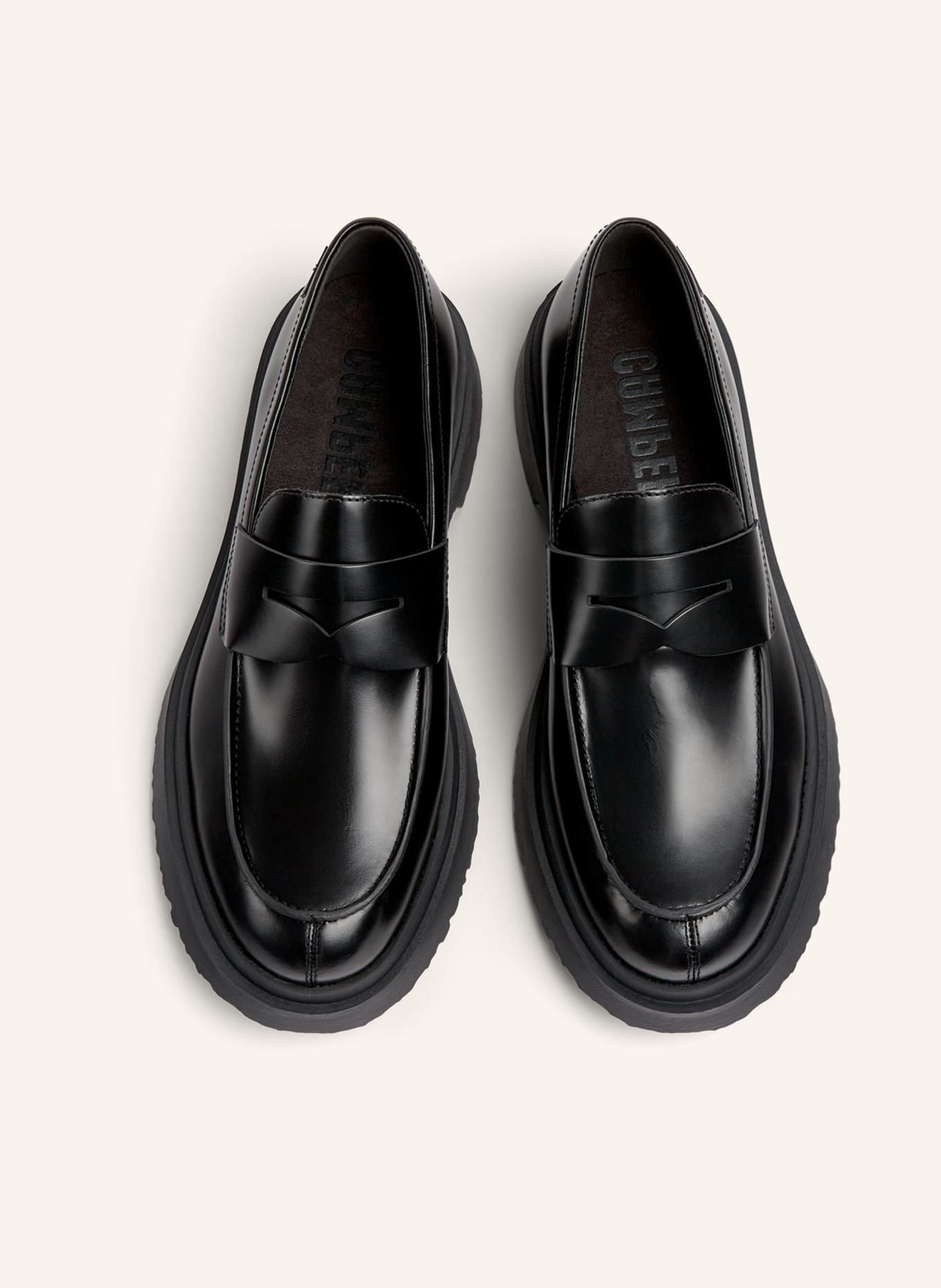 CAMPER Mokassins WALDEN: SCHWARZ