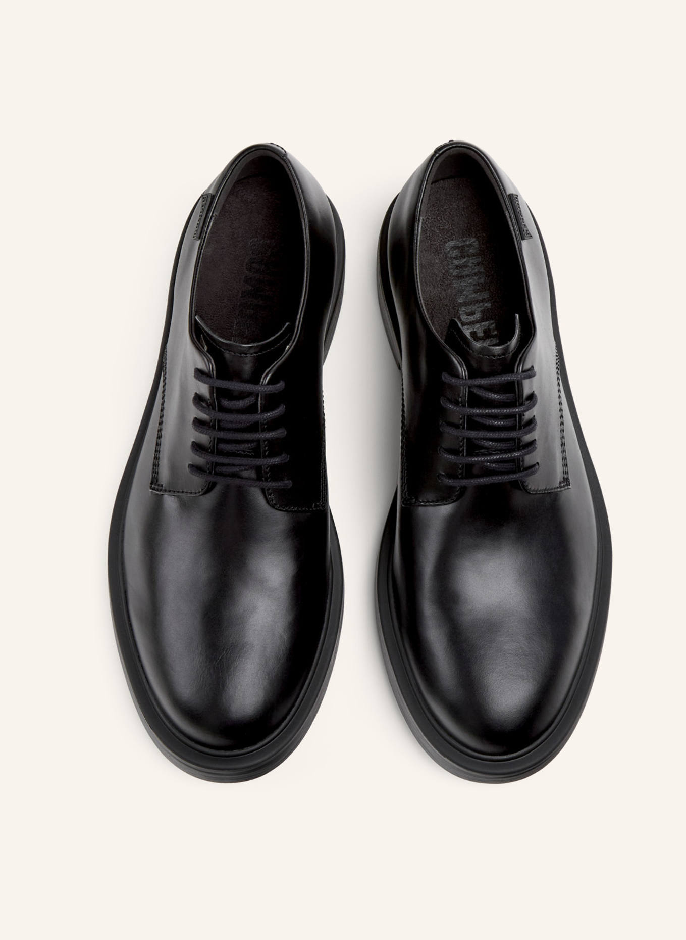 CAMPER Schnürschuhe DEAN: SCHWARZ