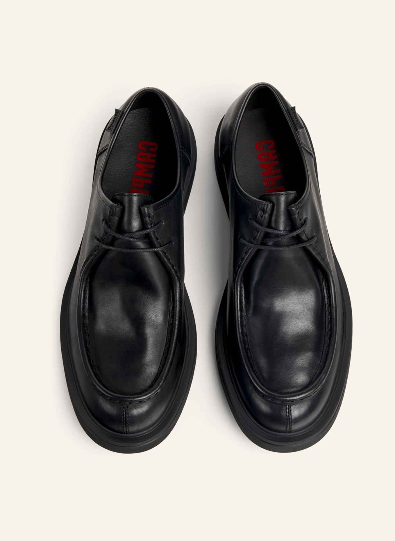 CAMPER Schnürschuhe NORMAN: SCHWARZ