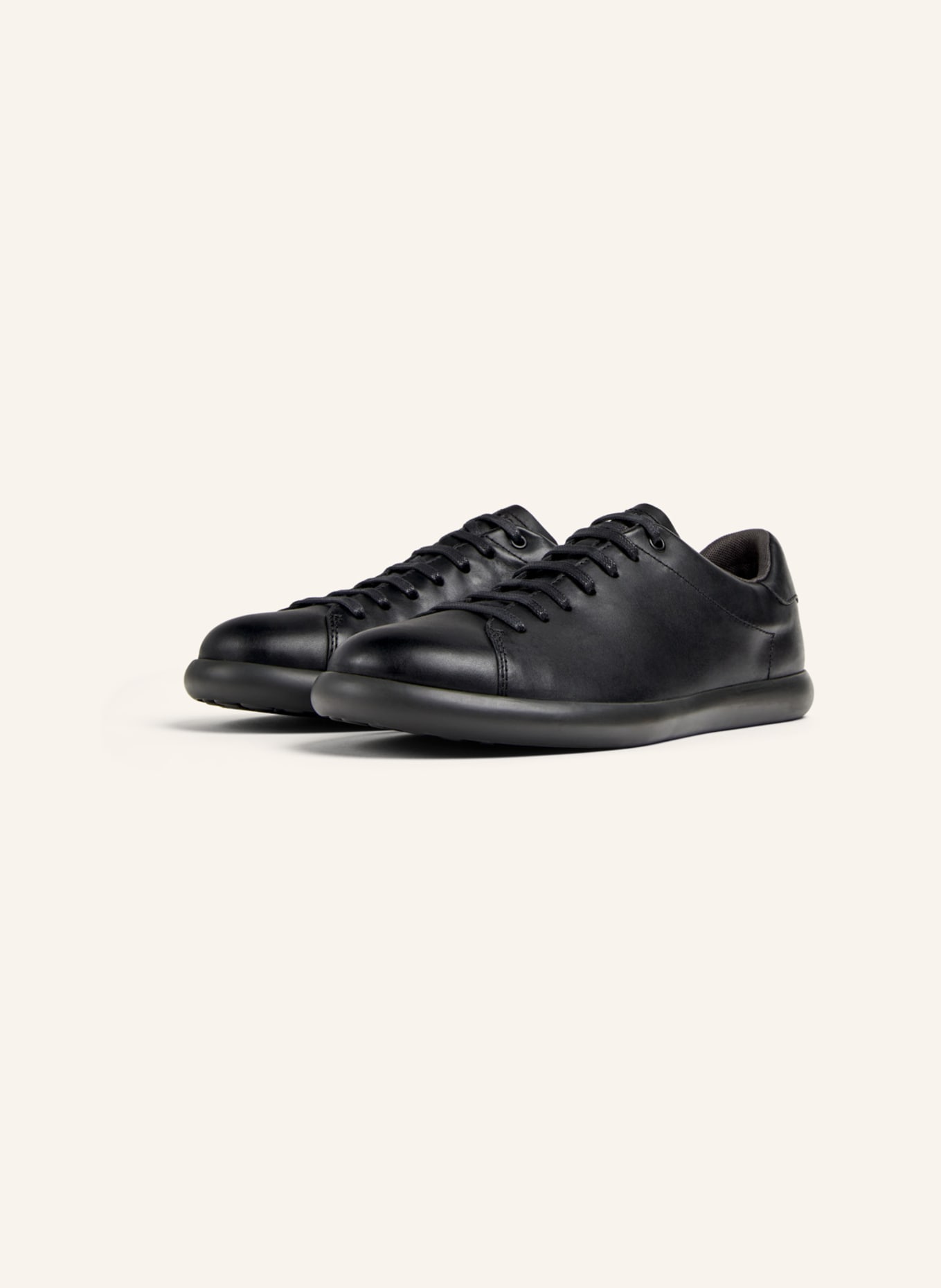 CAMPER Schnürschuhe PELOTAS SOLLER: SCHWARZ
