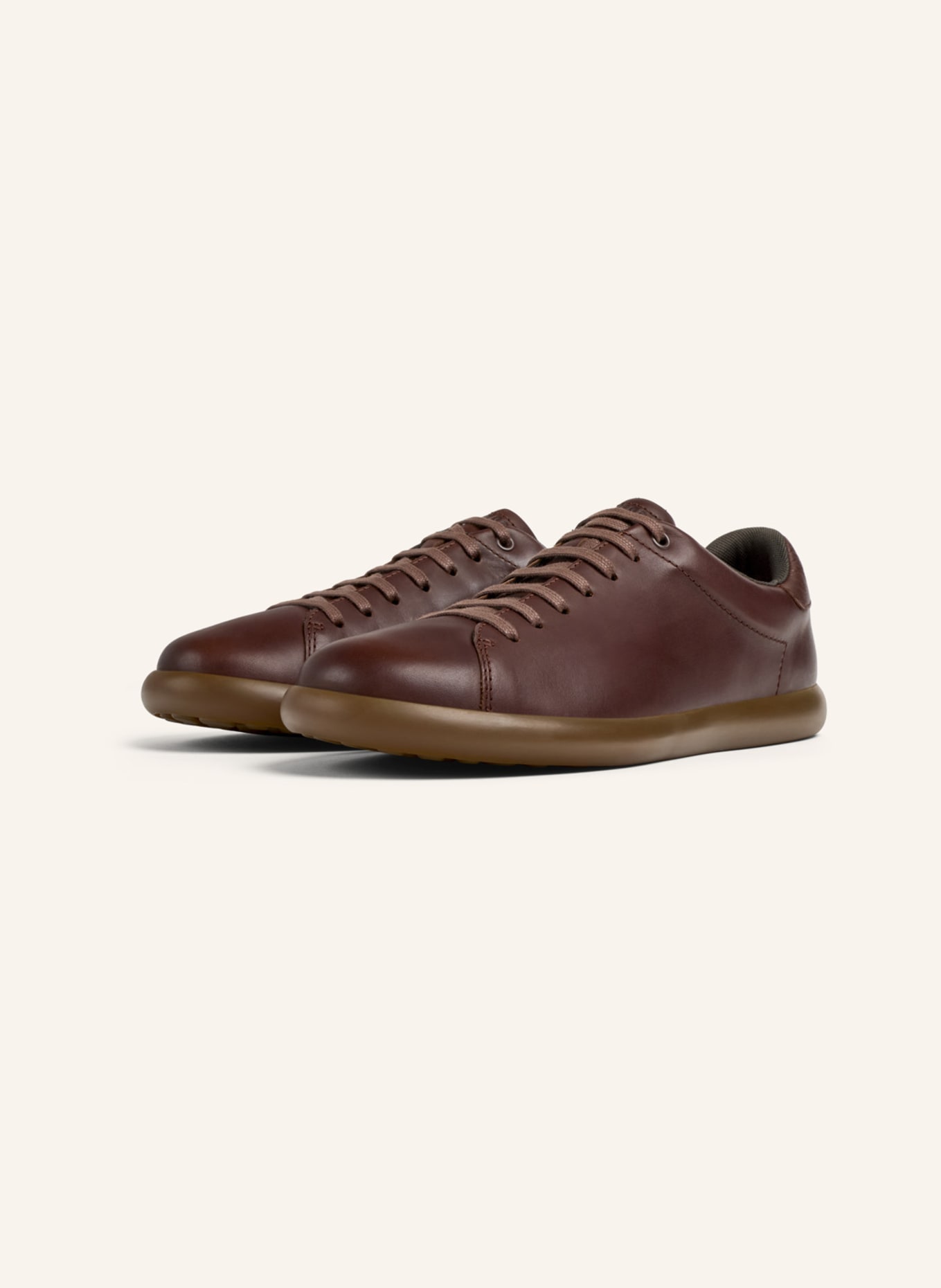 CAMPER Schnürschuhe PELOTAS SOLLER: BRAUN