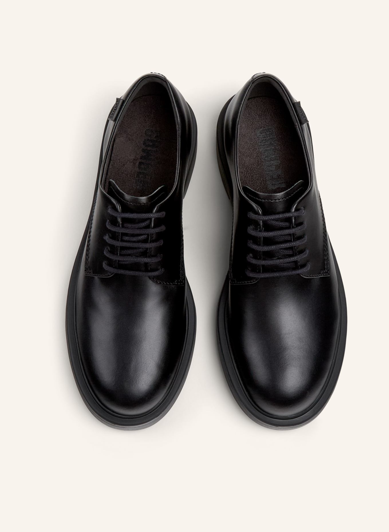 CAMPER Schnürschuhe DEAN: SCHWARZ