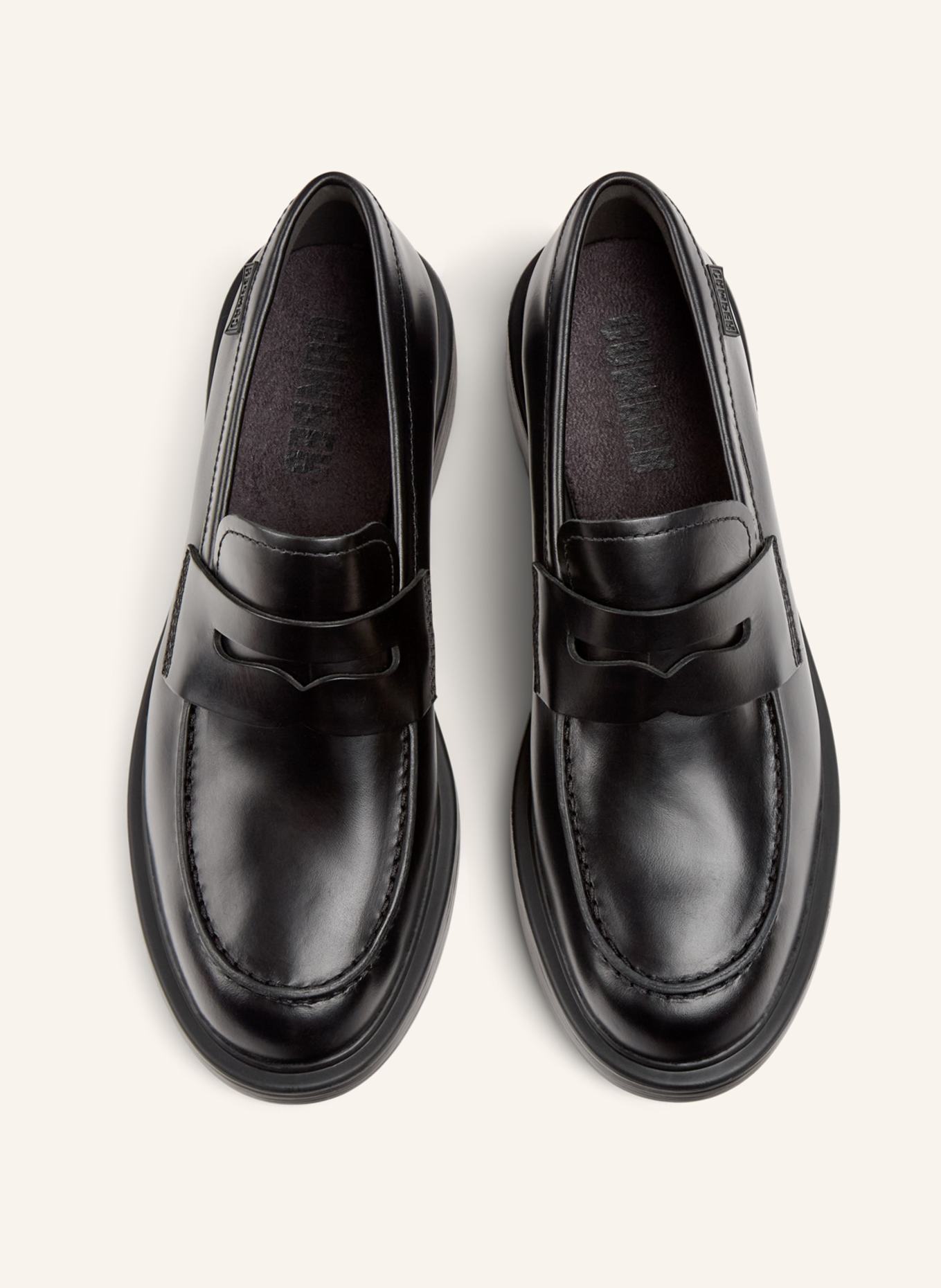 CAMPER Mokassins DEAN: SCHWARZ