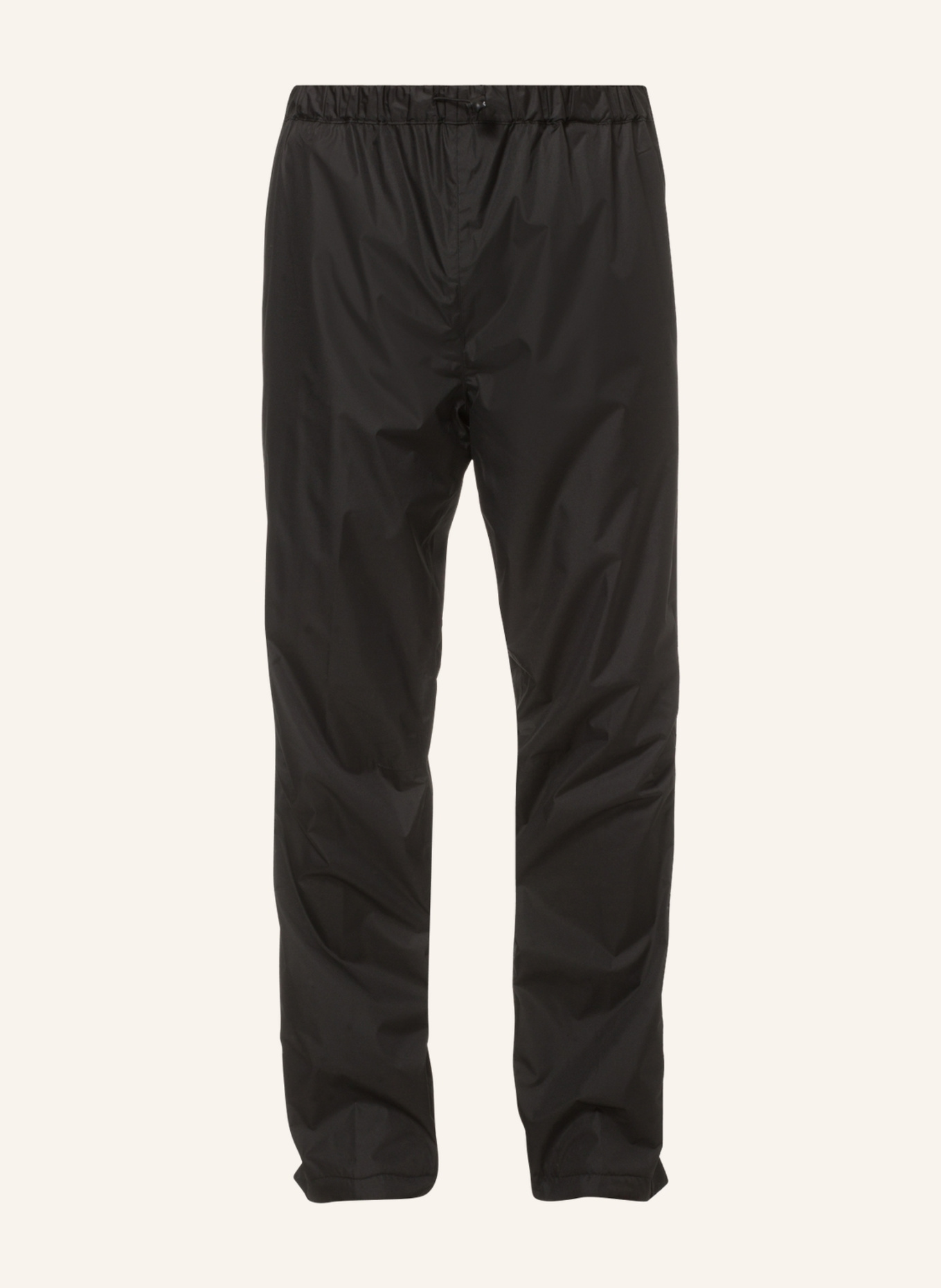 VAUDE Radhose ohne gepolsterten Einsatz M FLUID P II: SCHWARZ